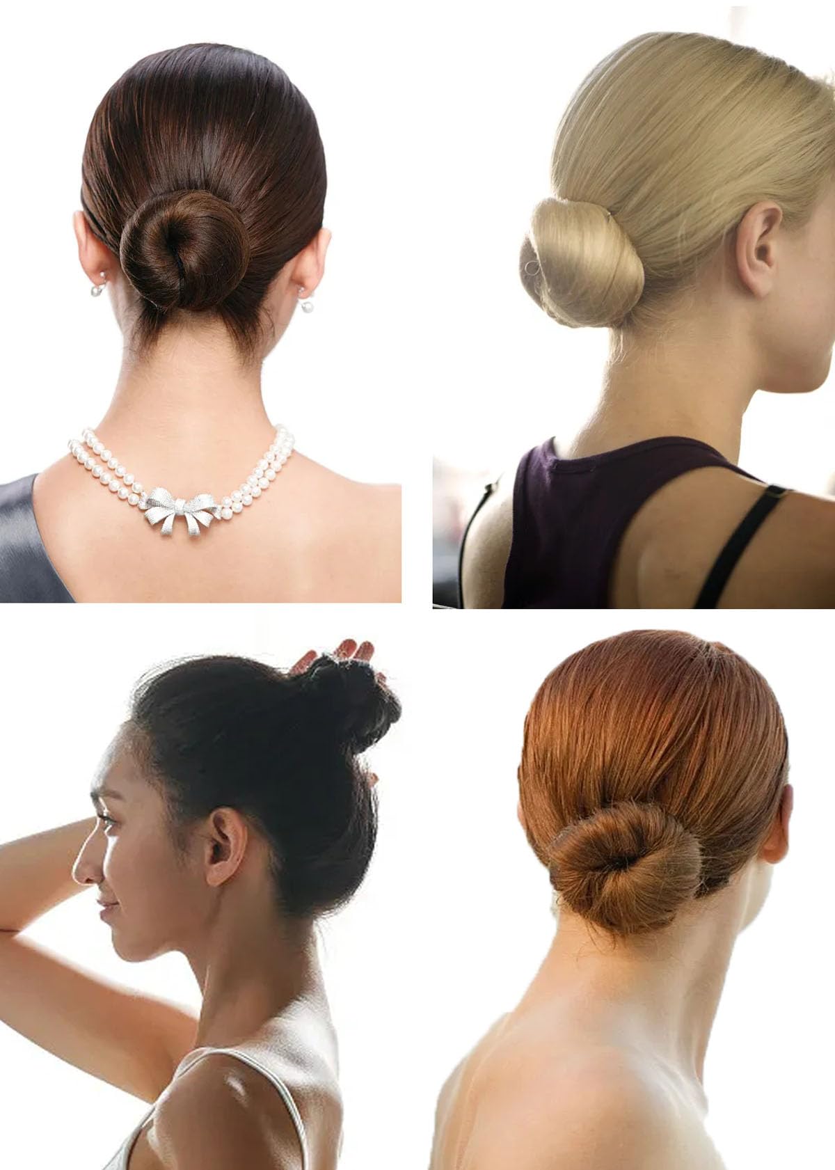 Hyamass 50pcs Non-Scratch Round Tips Spiral Bobby Hair Pins Spin Pins Twist Screw Hair Pins (Black)