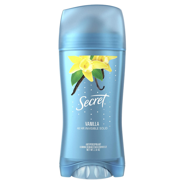 Secret Scent Expressions Invisible Solid, Va Va Vanilla, 2.6-Ounce (Pack of 4)