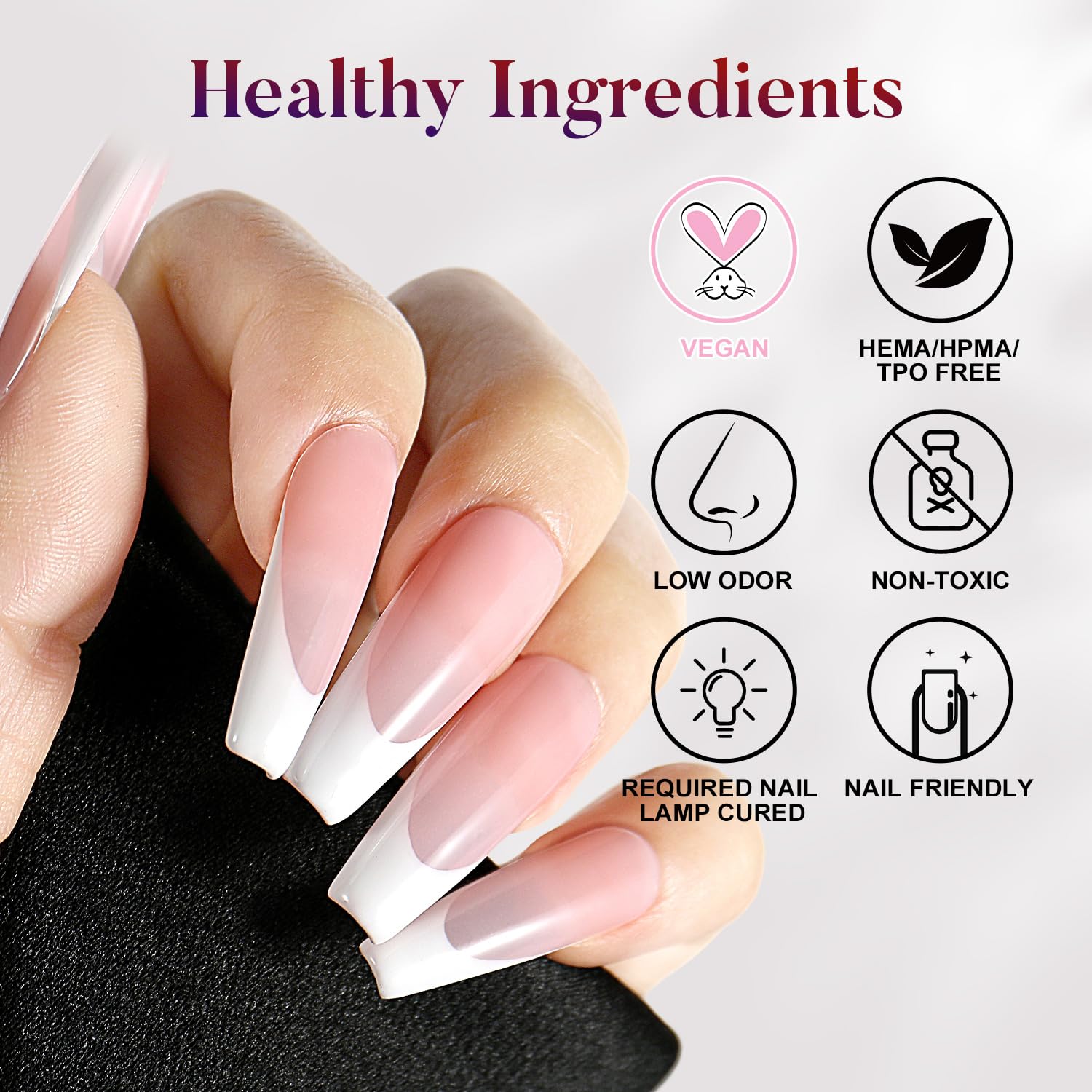 top coat : AIMEILI Soak Off UV LED Gel Nail Polish - No Wipe Top Coat 10ml