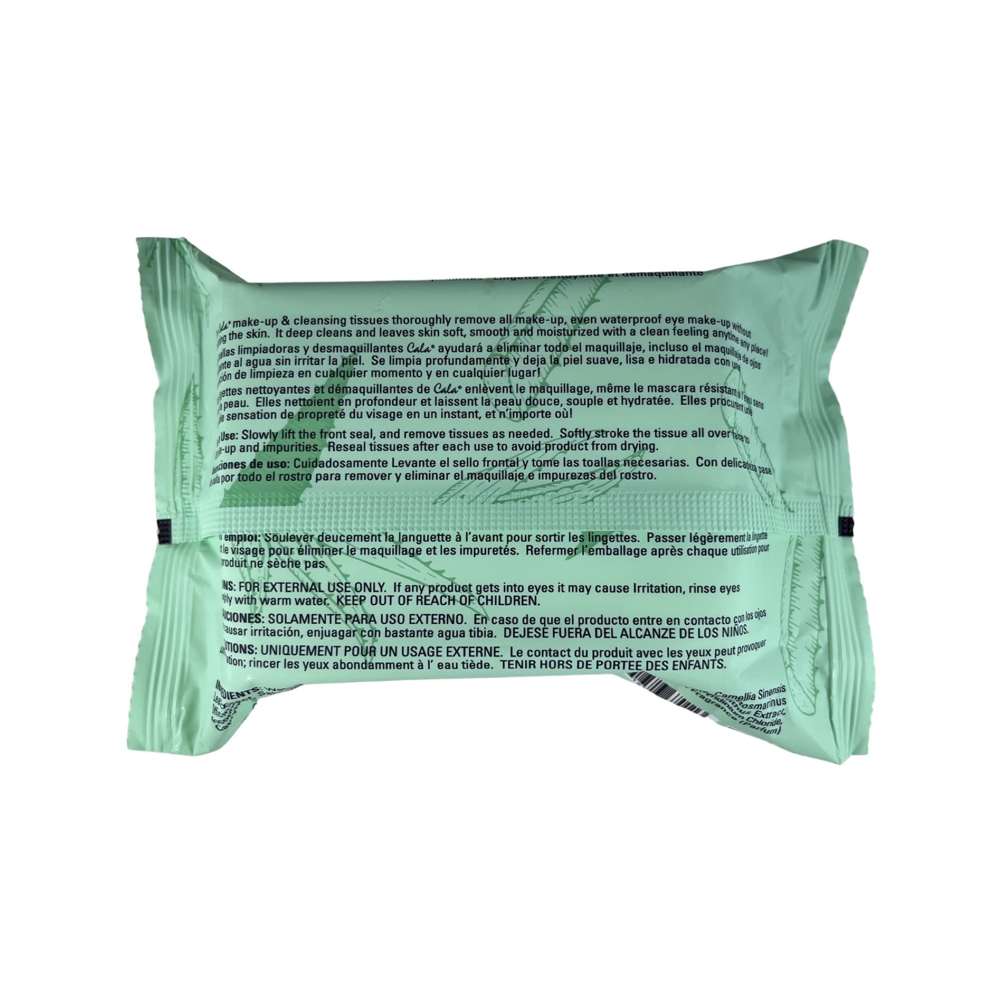 Make-Up Remover Cleansing Tissues (Aloe Vera)