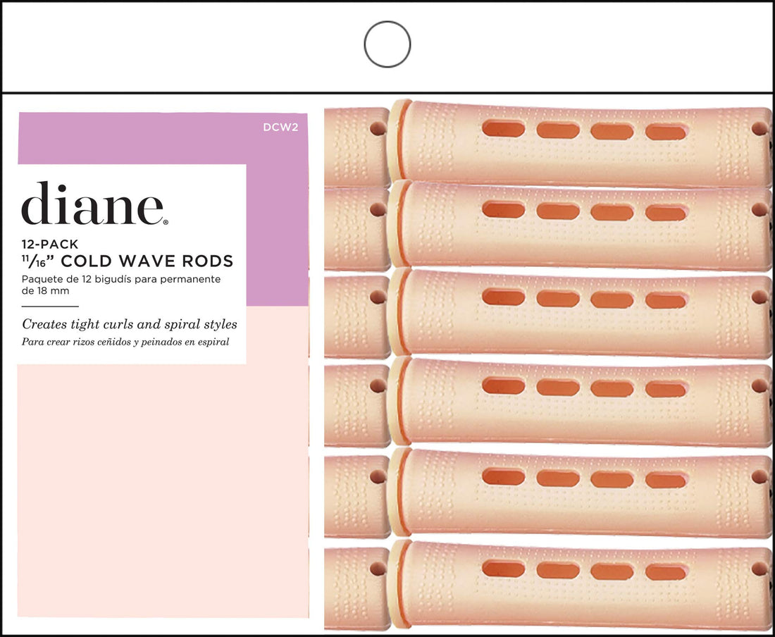 Diane Cold Wave Rods, Sand, 11/16, 12/bag