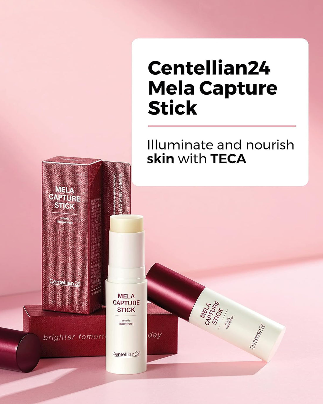 CENTELLIAN 24 Madeca Capture Stick (0.4oz) - Multi Balm Stick for Even Skin Tone. Korean Skin Care, Eye Cream & Moisturizer. Travel Essentials. TECA, Centella Asiatica, Vitamin C