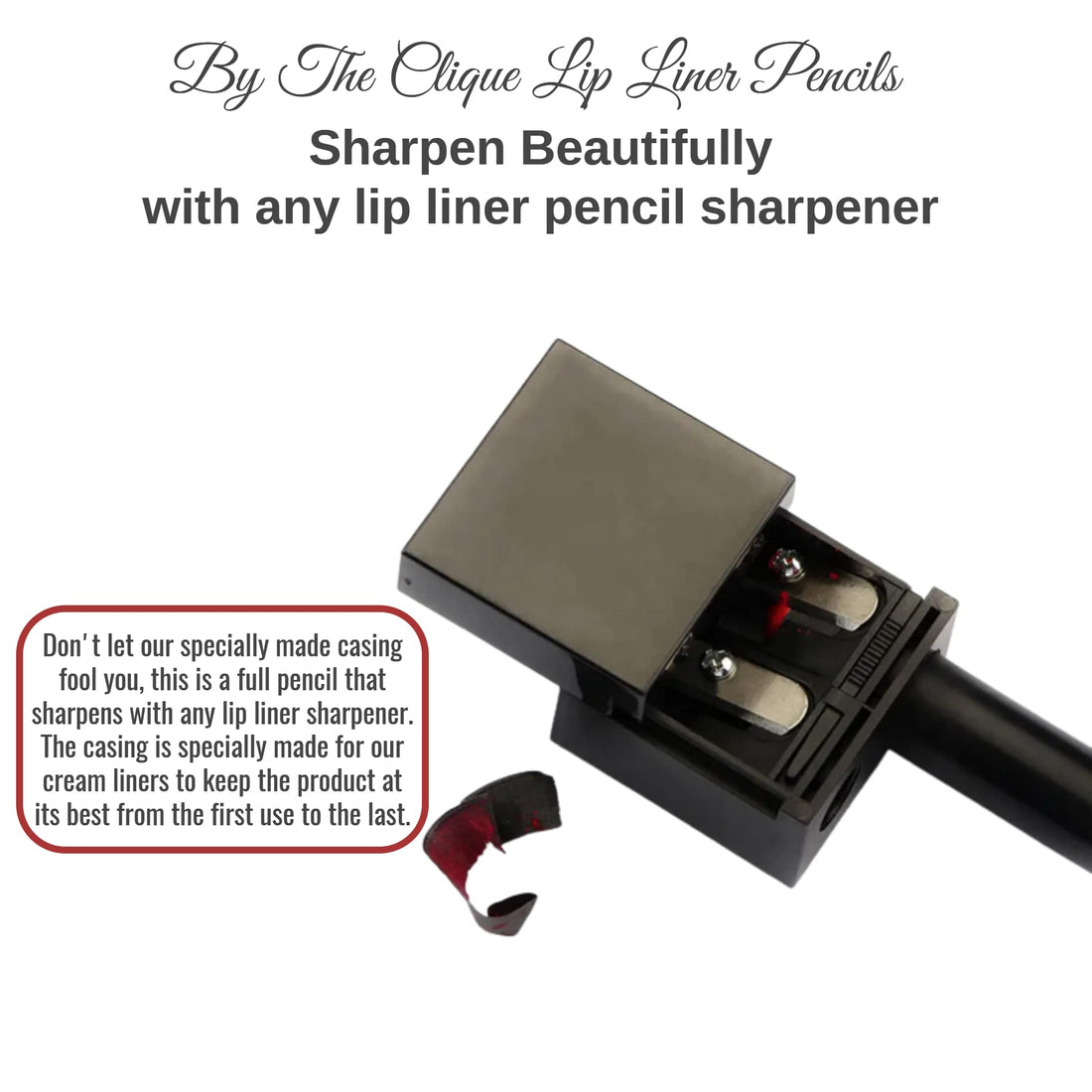 By The Clique Premium Long Lasting Matte Nude Lip Liner Pencil |Sandy Mandy | Soft Beige | Ultra Wear Lip Liner