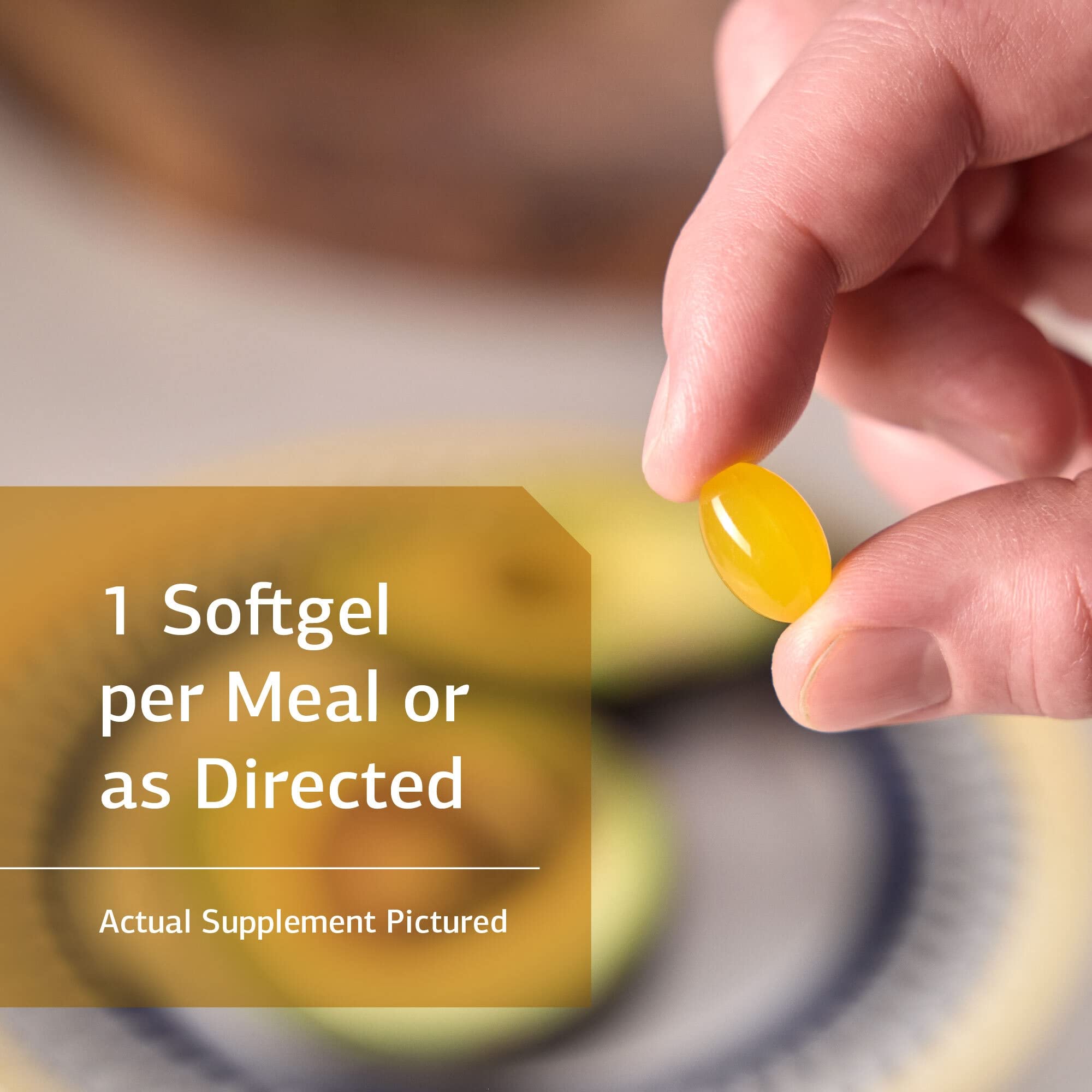 Standard Process Inc. Linum B6 - Whole Food Hormone Support, Brain Health and Brain Support, Heart Health and Healthy Skin with Alpha-linoleic Acid, Flaxseed Oil, and Vitamin B6-120 Softgels