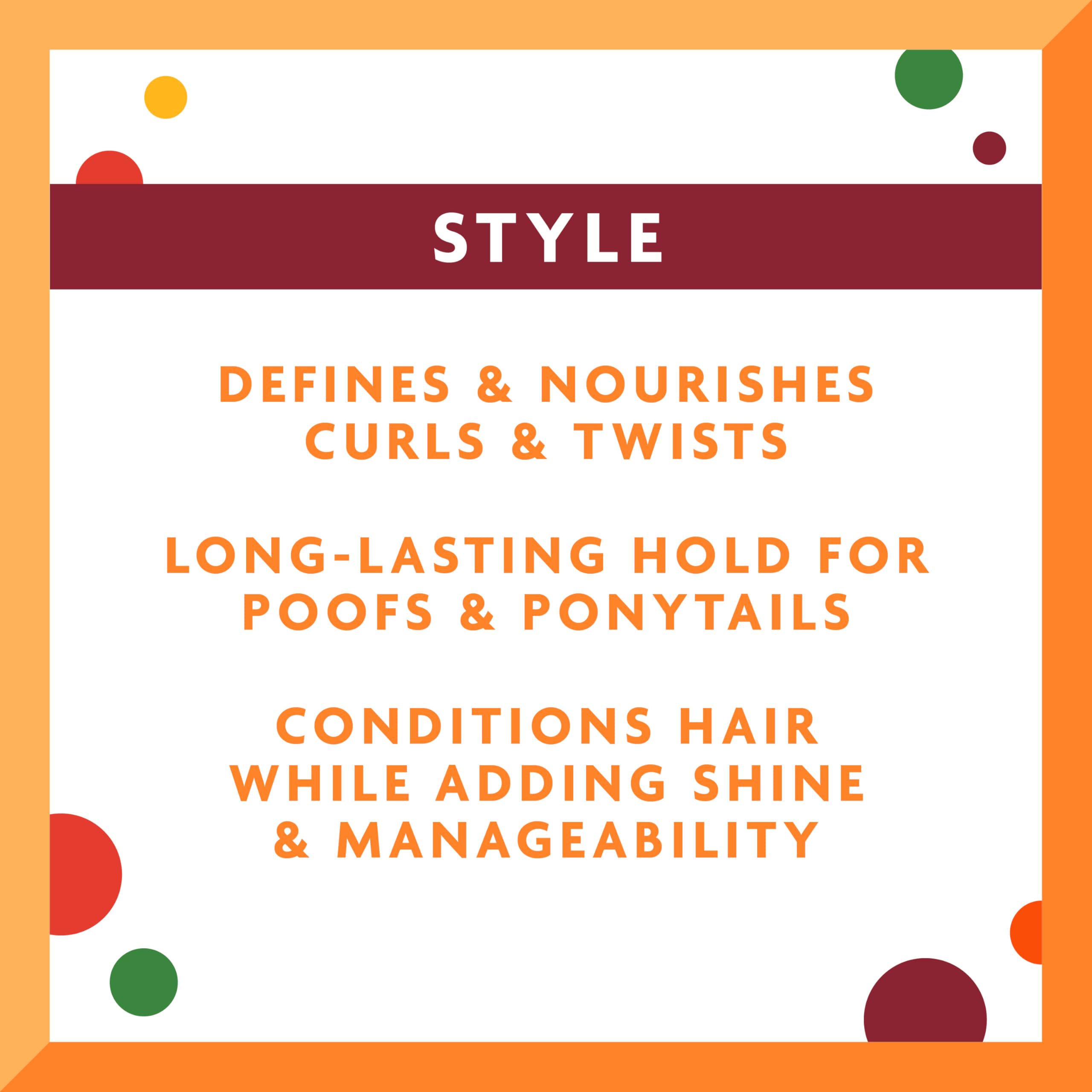 Cantu Care for Kids Sulfate-Free Styling Custard with Shea Butter, 8 fl oz (Packaging May Vary)