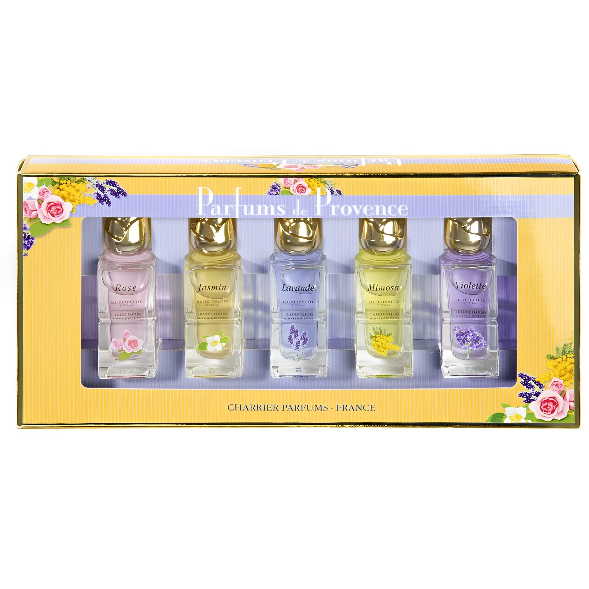 Charrier Parfums - Parfums de Provence 5 French Eaux de Toilette Gift Box