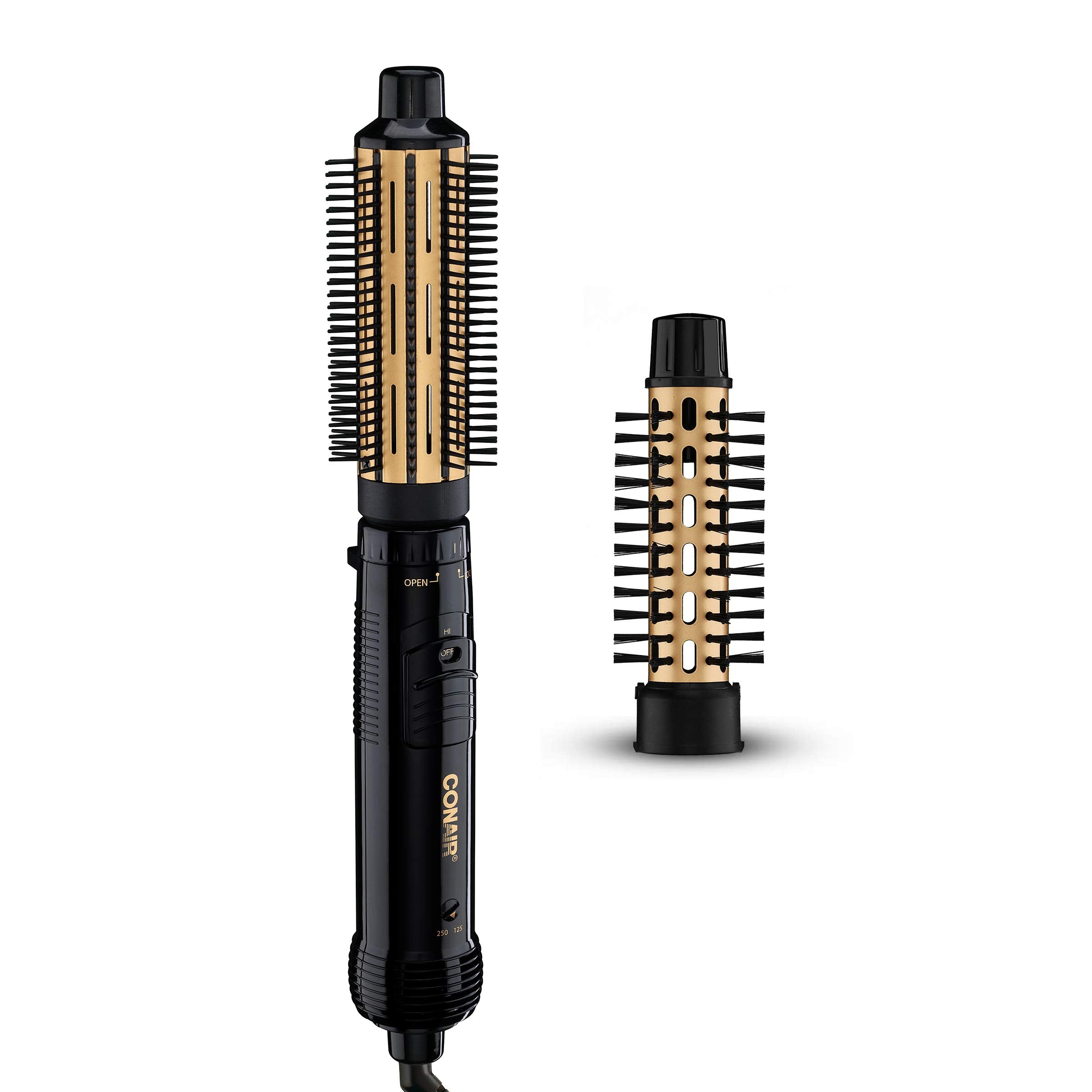 Conair Hot Air Curling Combo 1.5 Inch - Black, 300 Watts