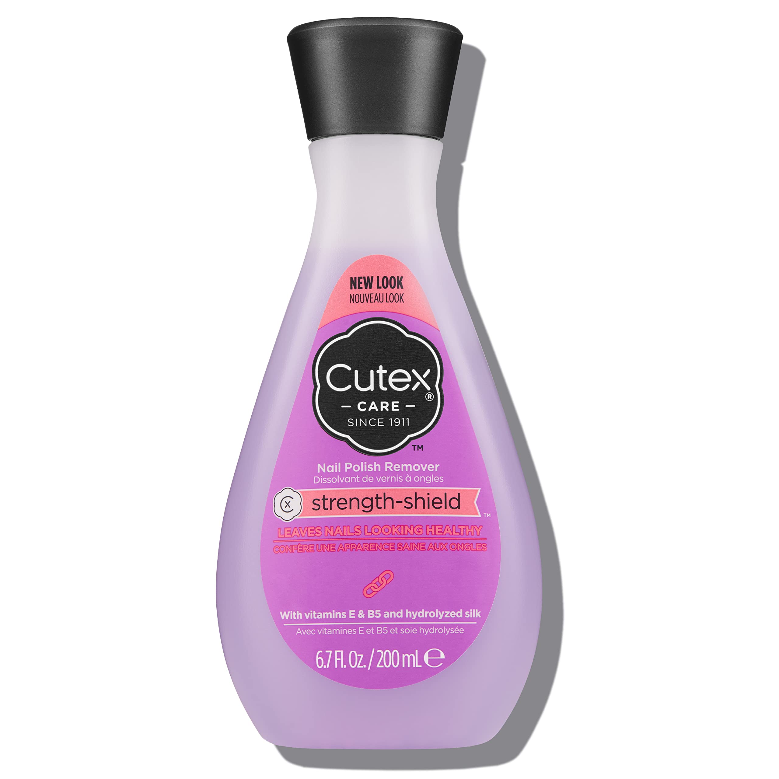 Cutex strength shield Nail Polish Remover 6.76 Fl Oz