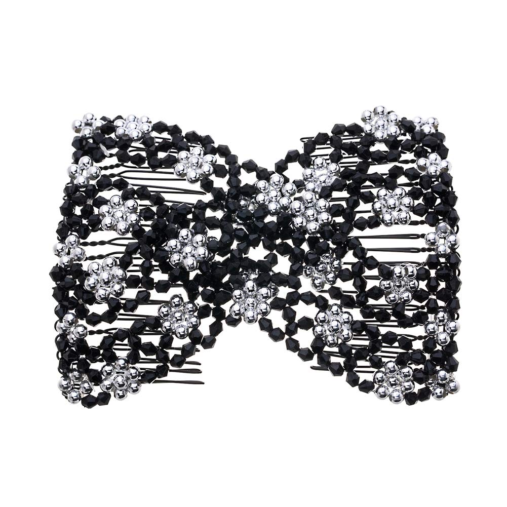 Casualfashion Magic Ez Combs Double Stretching Combs, Thick and Thin Hair, Hair Accessory for Popular Hairstyles, Pack of 6