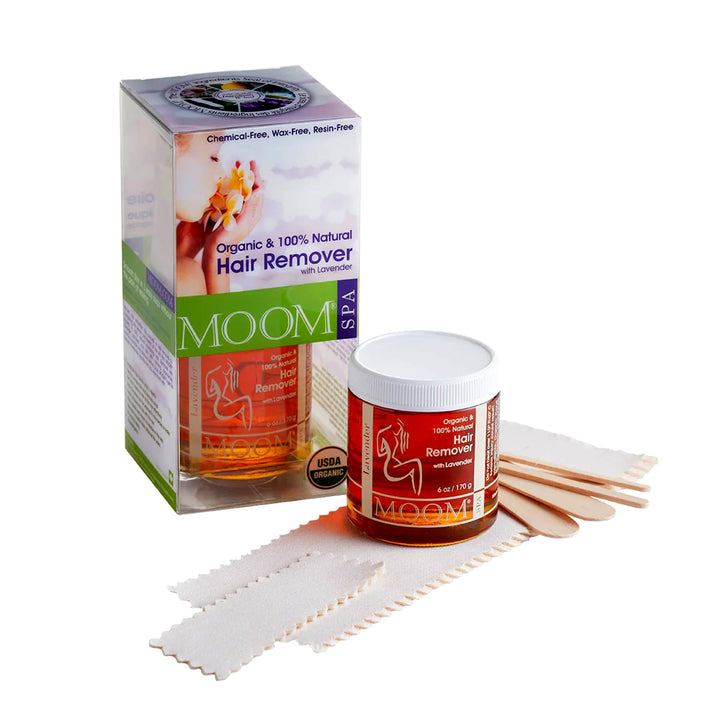 Moom Organic Hair Removal Kit With Lavender Spa Formula 1 Kit