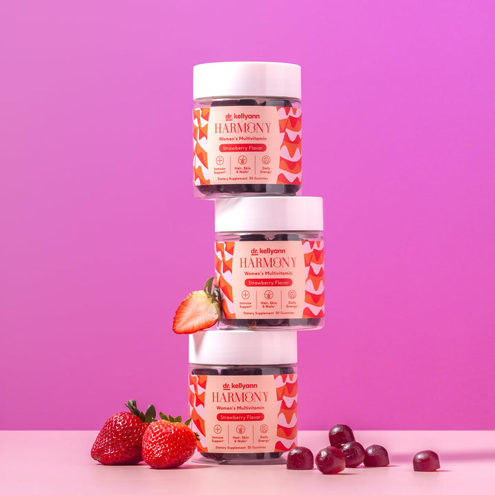 Dr. Kellyann Daily Divine Gummies – Women’s Everyday Multivitamin, Non-GMO, Supports Energy, Skin & Immunity