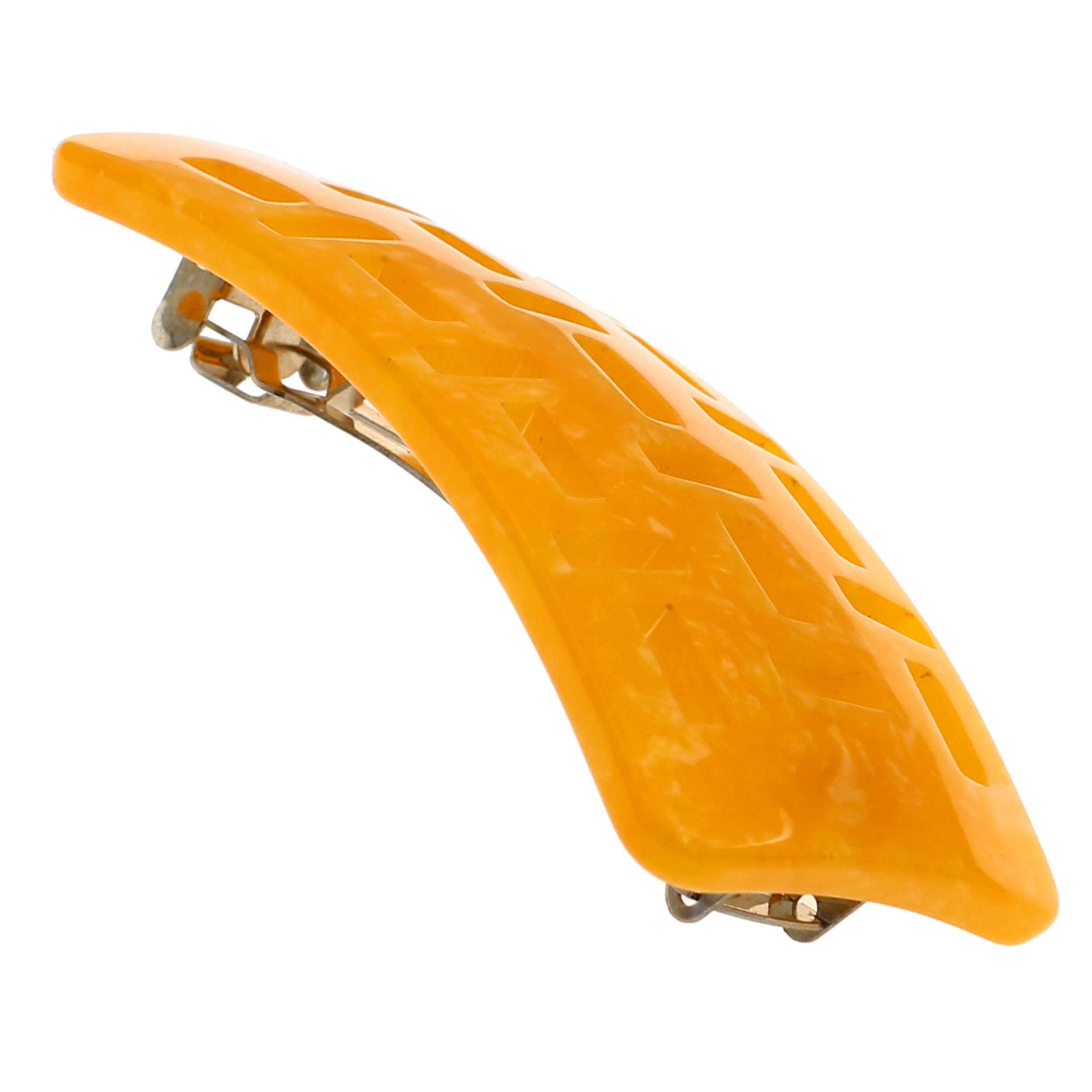 Camila Paris DG47 French Hair Barrettes Clips for Girls Handmade, Strong Hold Grip Hair Clips for Women, No Slip and Durable Styling Girls Hair Accessories, Made in France