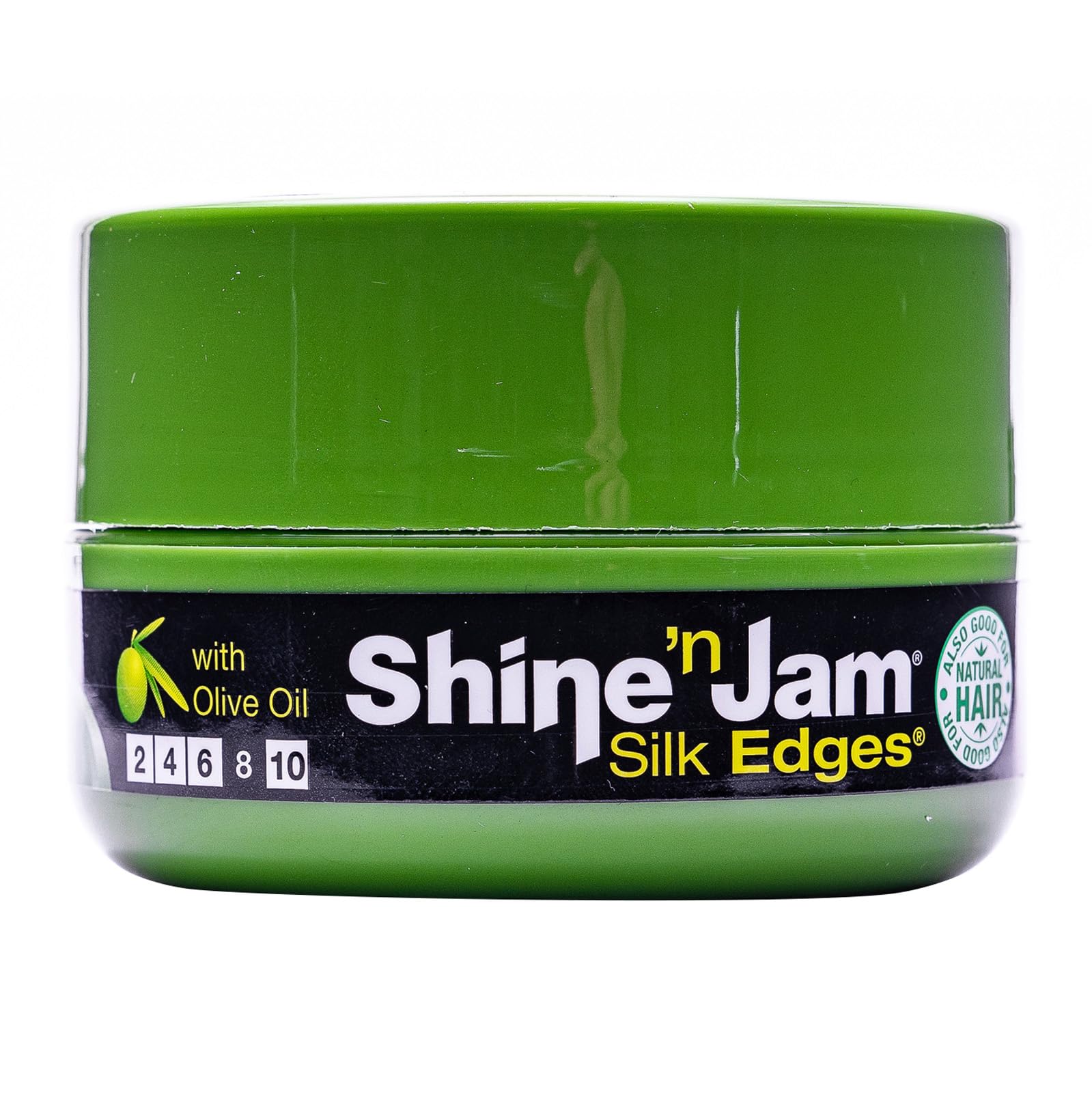 Ampro Shine N Jam Hair Conditioning Gel, Silk Edges, 2 Ounce
