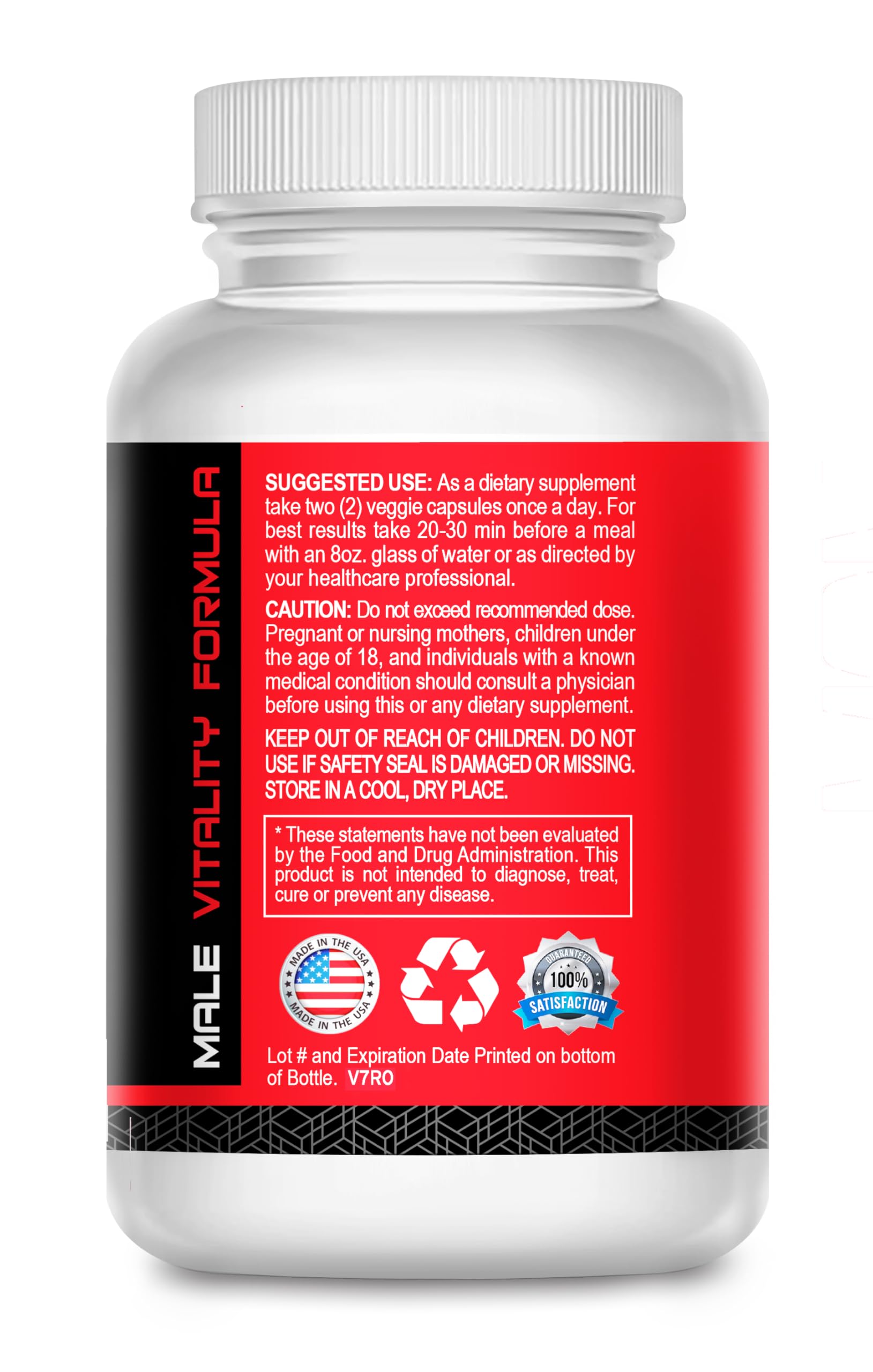 Mr. Man Support– Male Fertility Supplement for Sperm Health, Count, and Motility – All-Natural Formula with Vitamins, Minerals, and Antioxidants – Supports Reproductive Health and Hormonal Balance