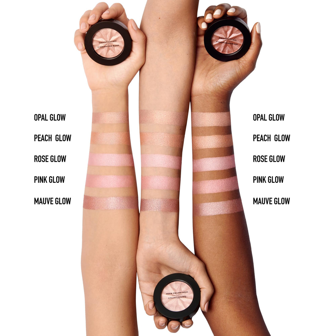 bareMinerals Gen Nude Highlighting Blush, 2-in-1 Blush + Highlighter Hybrid, Silky Blendable Makeup, All-Day Wear, Talc Free, Vegan