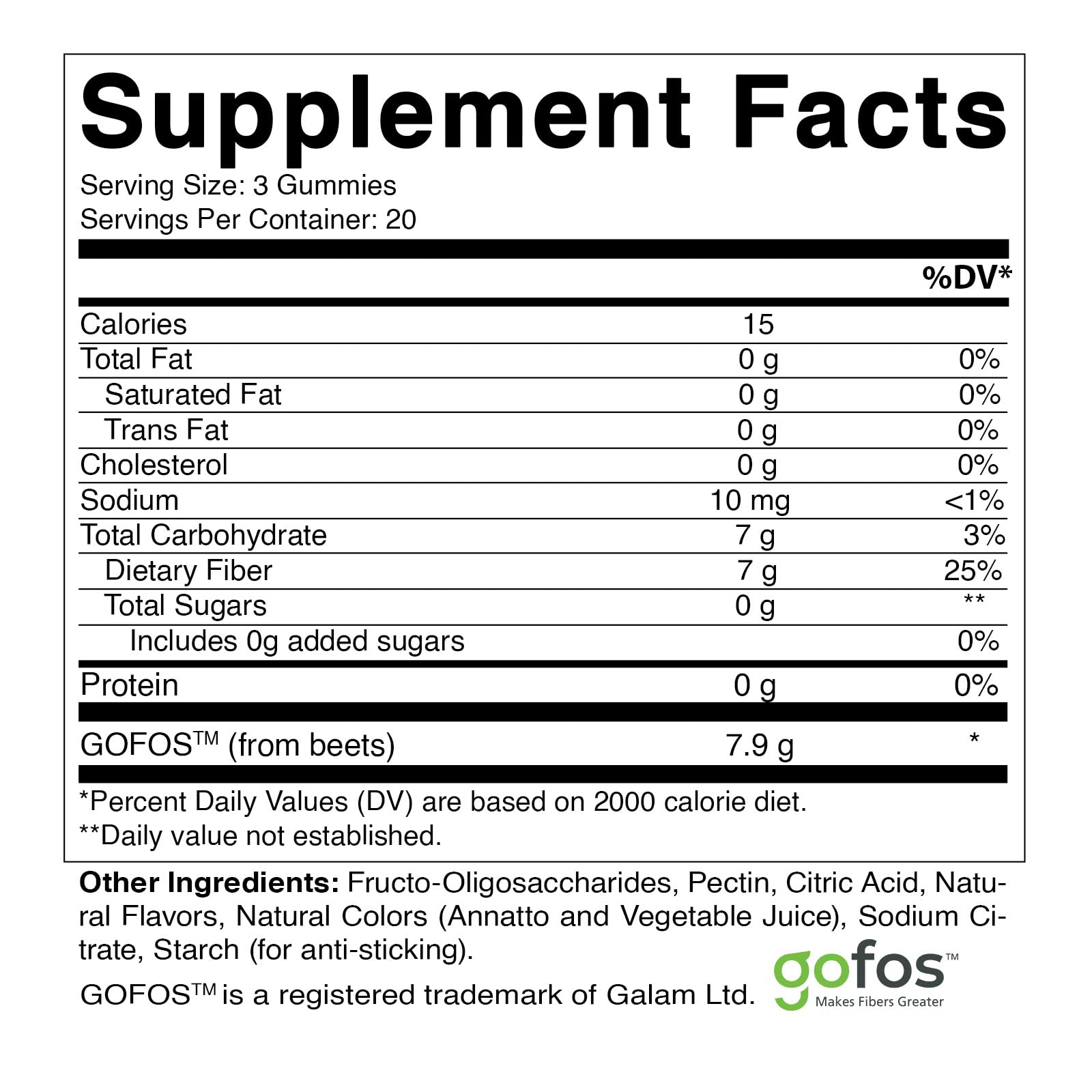 Vitamatic 2 Pack Prebiotic Fiber Gummies for Adults - 7G Fiber Extra Strength - Zero Sugar Added - 60 Pectin Based Gummies - Digestive Health & Regularity Support, (Total 120 Count)