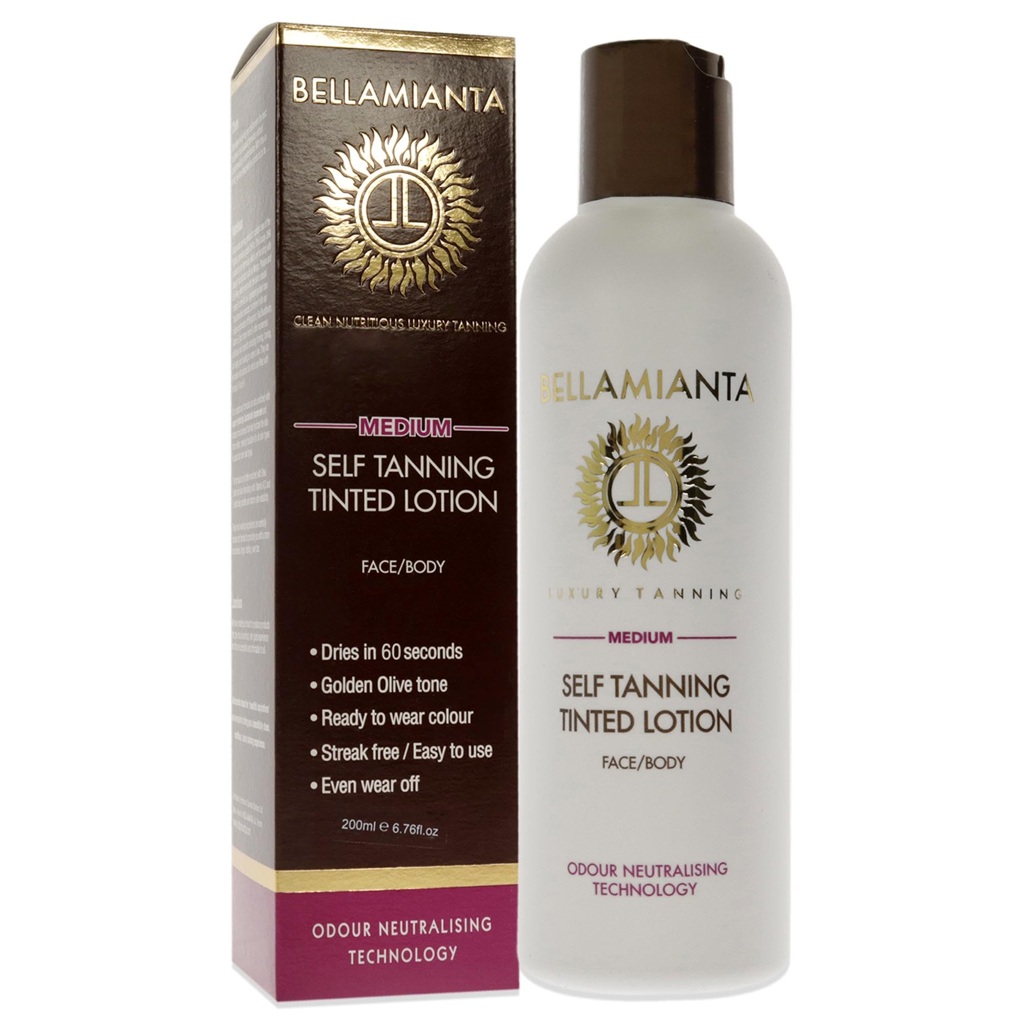 Bellamianta Self Tanning Tinted Lotion 200ml