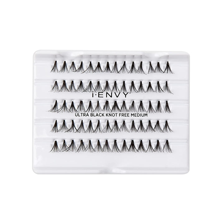 Kiss I Envy Knot Free Medium 70 Lashes Ultra Black