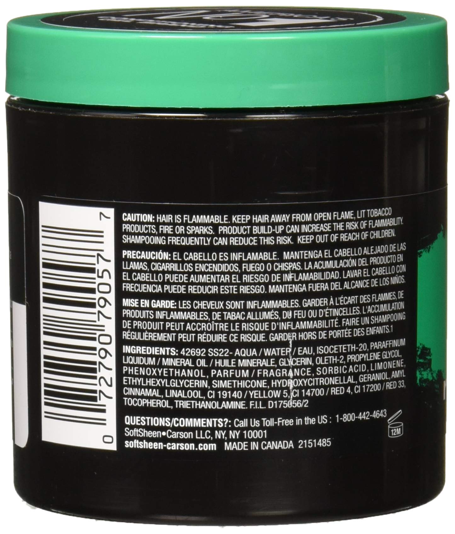 Softsheen Carson Let's Jam Shining And Conditioning Gel, 4.4 Ounce