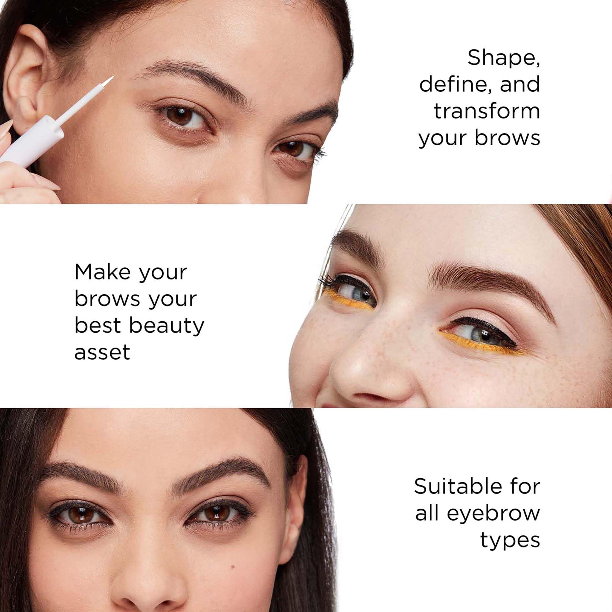 Arches & Halos Micro Defining Brow Pencil in Dark Brown, 0.03 Oz