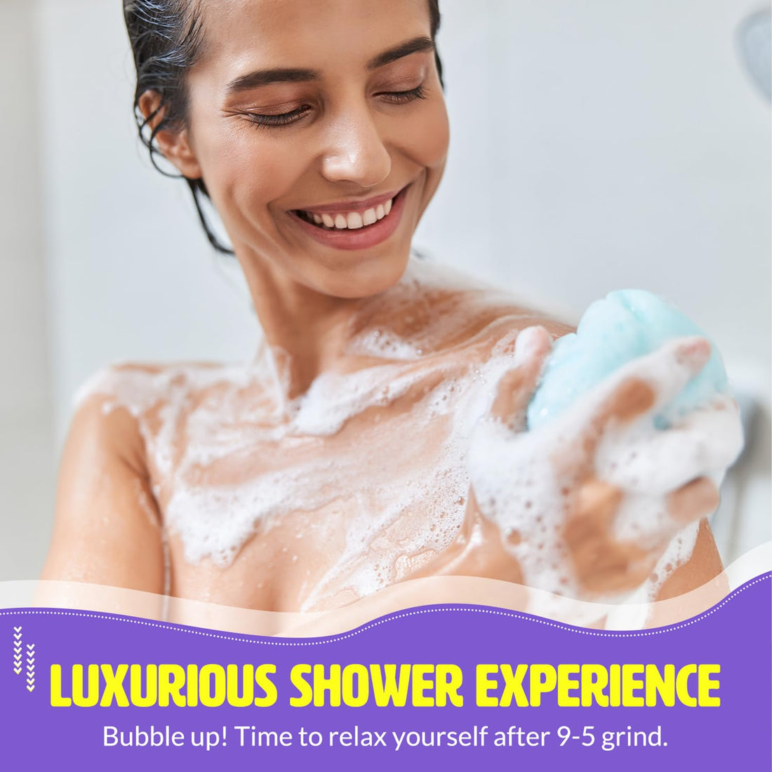 Spa Luxetique Spa Gift Sets for Women, Body Spray for Women, 3 Pcs Lavender Relaxing Spa Kit with Shower Gel, Body Cream,Body Mist, Perfect Birthday Gifts for Moms, and Special Occasions,Unique Gift