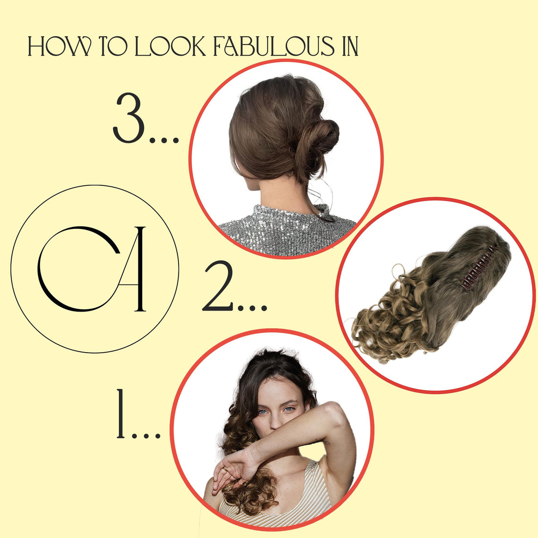 Brown # 8 H204 : PRETTYSHOP 20 Hair Piece Pony Tail Clip On Extension Voluminous Curly Heat-Resisting Brown # 8 H204