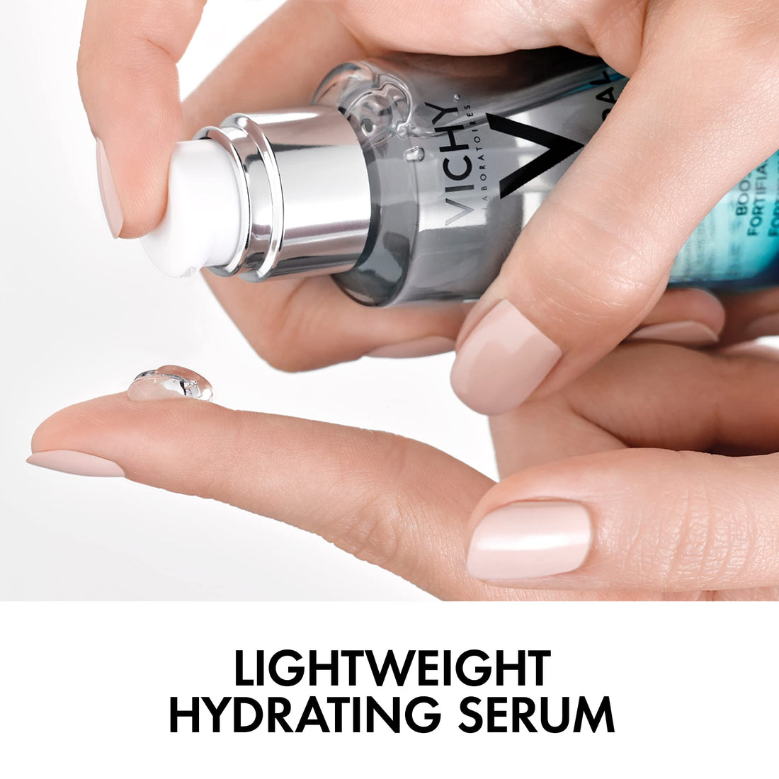 Vichy Mineral 89 Hyaluronic Acid Face Serum, Facial Gel Moisturizer and Pure Hyaluronic Acid Hydrating Serum for Sensitive or Dry Skin , 2.54 Fl Oz (Pack of 1)
