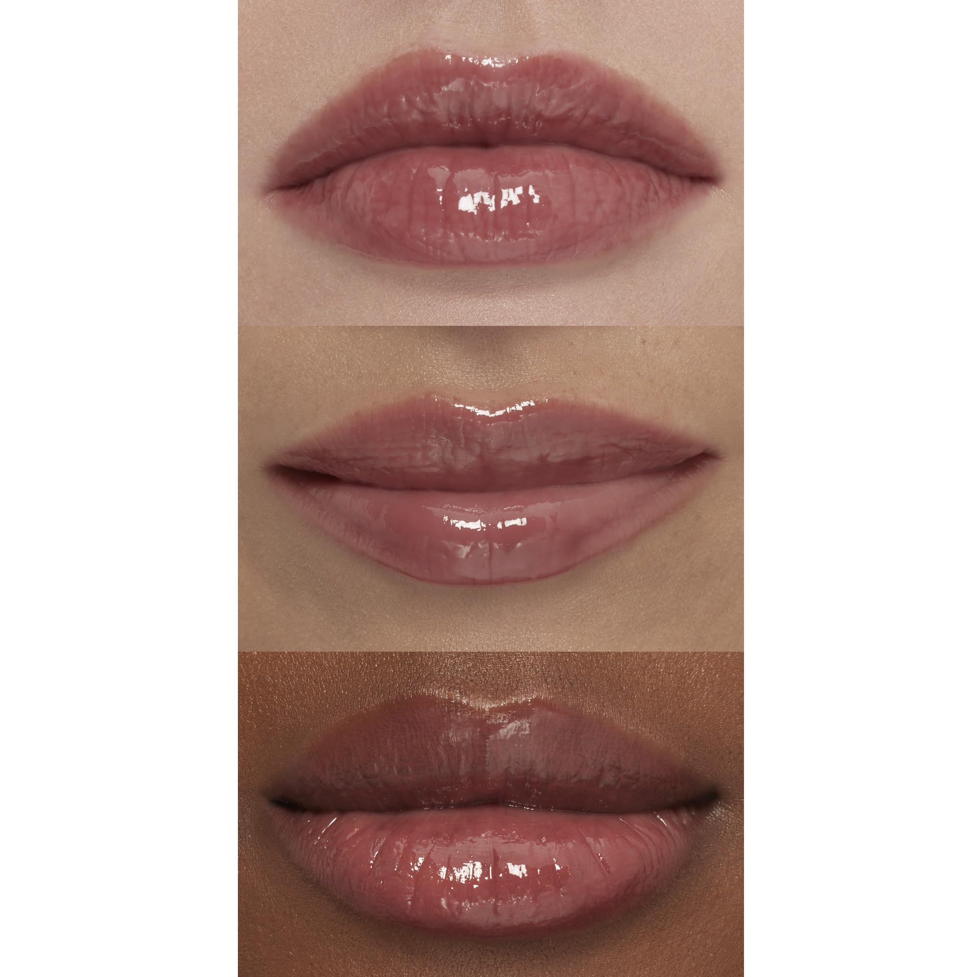 e.l.f. Lip Plumping Gloss, High-Shine Liquid Lip Color, Creates Fuller Lips & A Plumper Pout, Moisturizing Formula, Vegan & Cruelty-Free, Praline