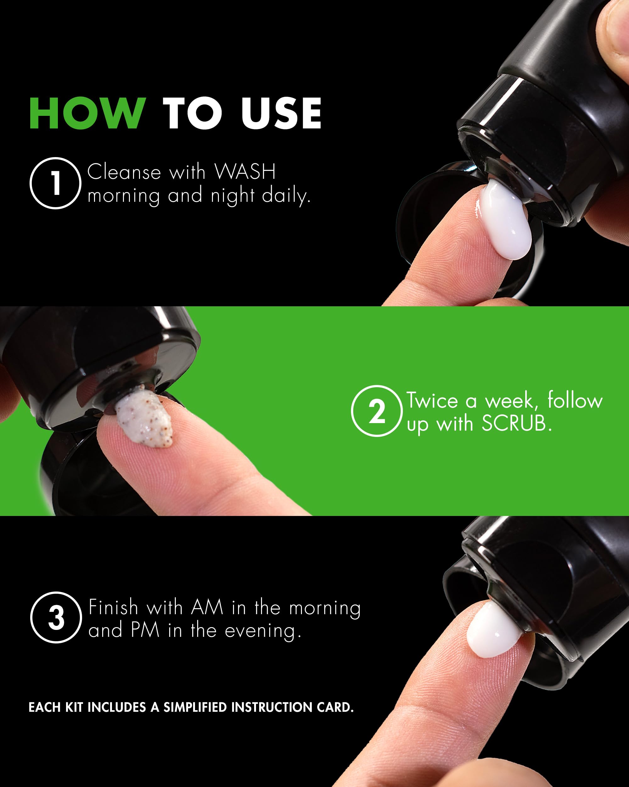 Tiege Hanley Mens Skin Care Set, Essential Skin Care Routine for Men (System Level 1) - Face Wash Kit for Fines Lines & Wrinkles - Men's Skincare Set Includes Face Wash, Facial Scrub, & Moisturizer