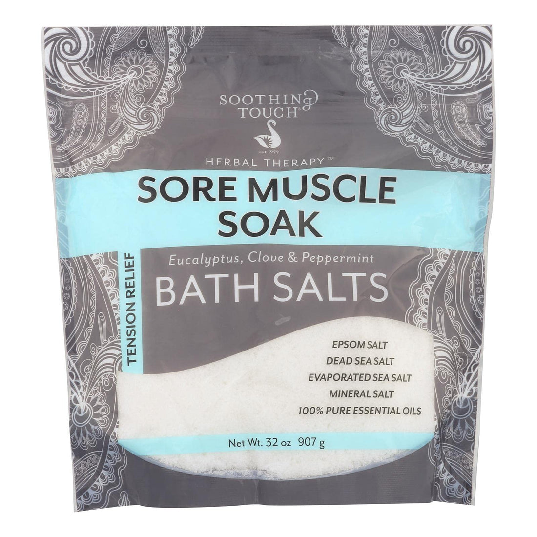 Bath Salts - Muscle Soak - 32 oz by Soothing Touch