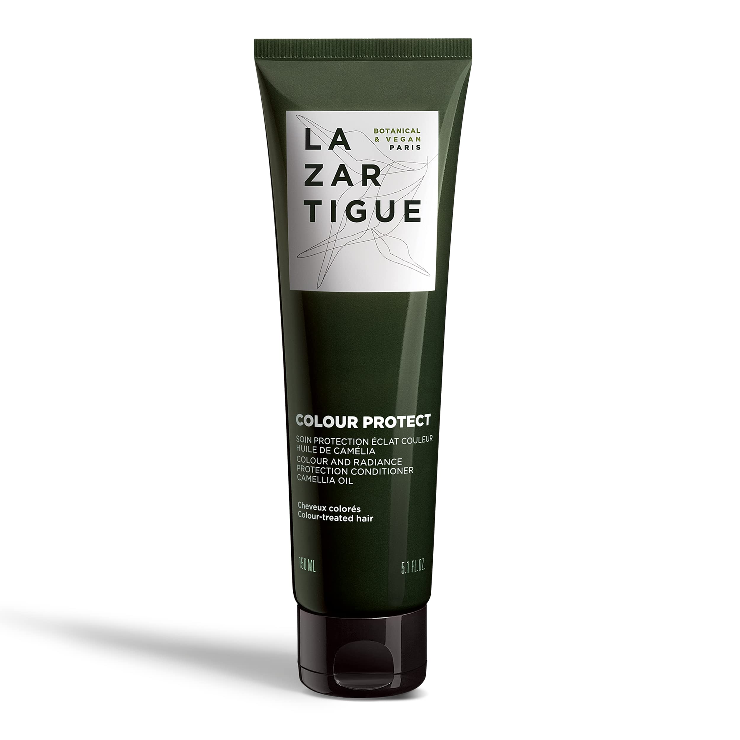 Lazartigue Color Protect Conditioner, Botanical & Vegan, Sulfate-Free, Silicone-Free Color and Radiance Protection With Camilla Oil, 5.1 Fl.Oz.