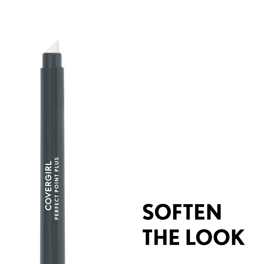 2 Count, Charcoal: Covergirl Perfect Point Plus Charcoal Color Eyeliner Pencil, 2 Count