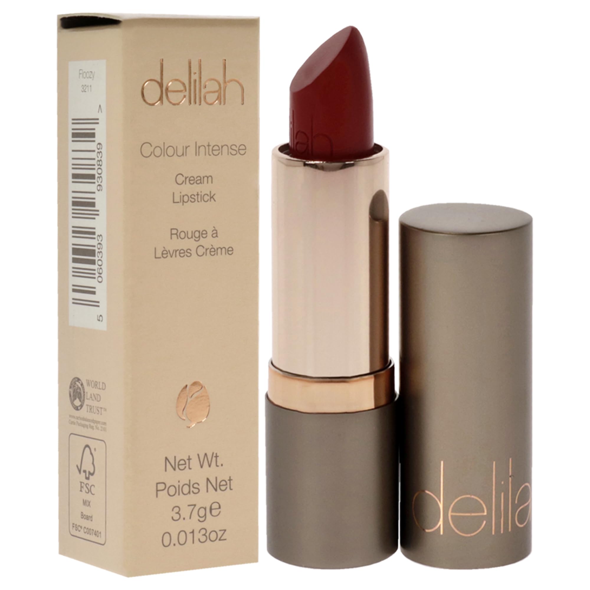 delilah Colour Intense Cream Lipstick Shade Floozy 0.13 oz
