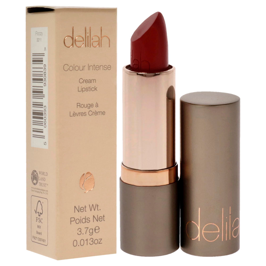 delilah Colour Intense Cream Lipstick Shade Floozy 0.13 oz