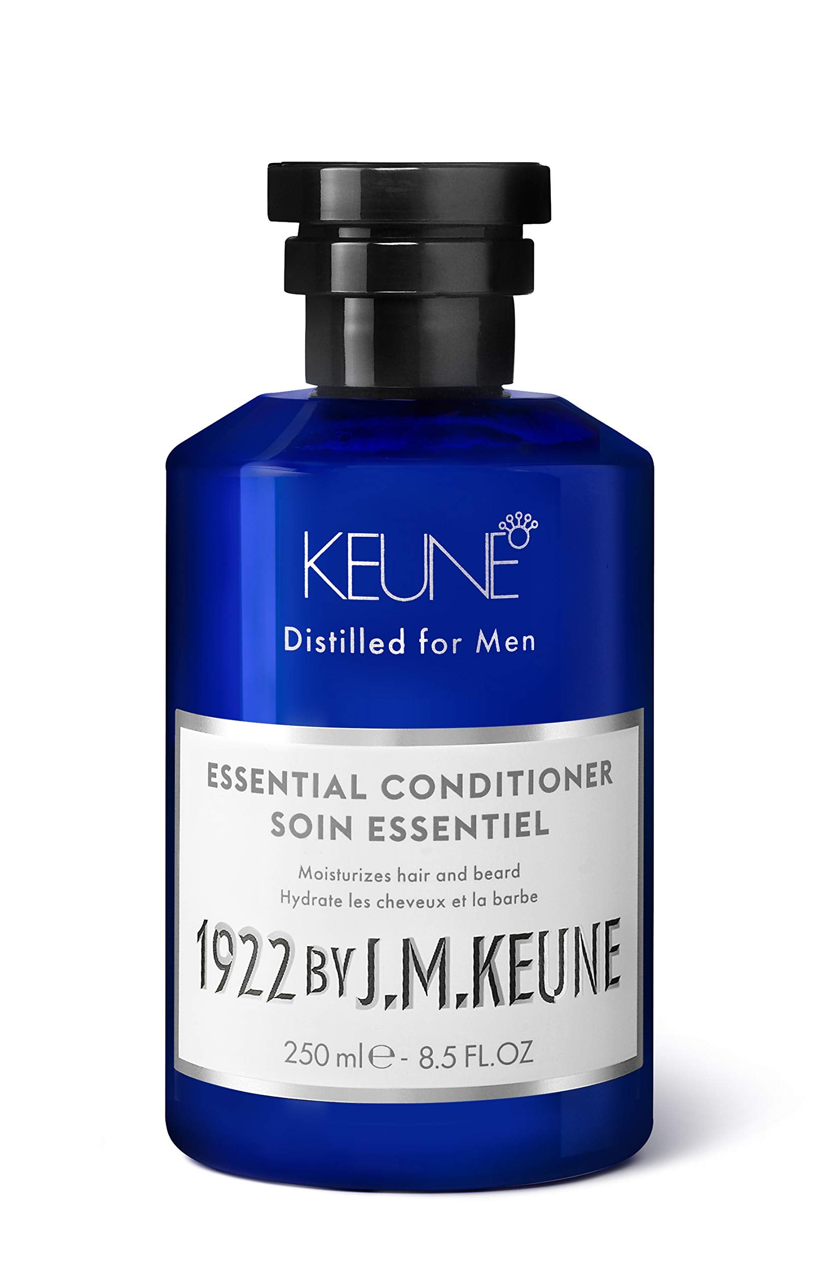 1922 by J.M. Keune Essential Conditioner, Moisturizing & Strengthening Conditioner for Men, 8.5 Fl Oz