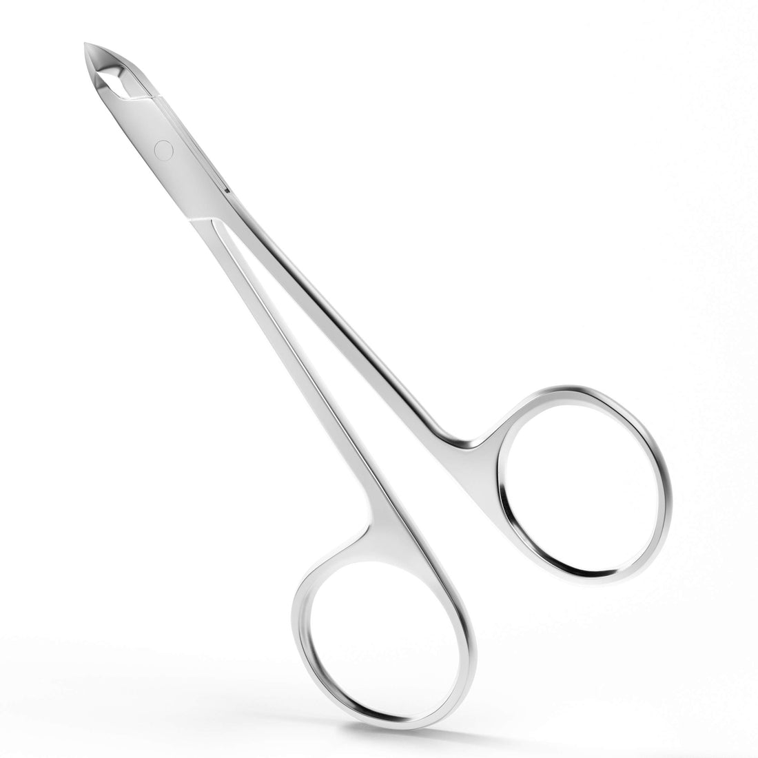 Suvorna Professional Nail Nipper with Scissors Style Handle Manipro M77, Polished Steel, 1.6 Ounce