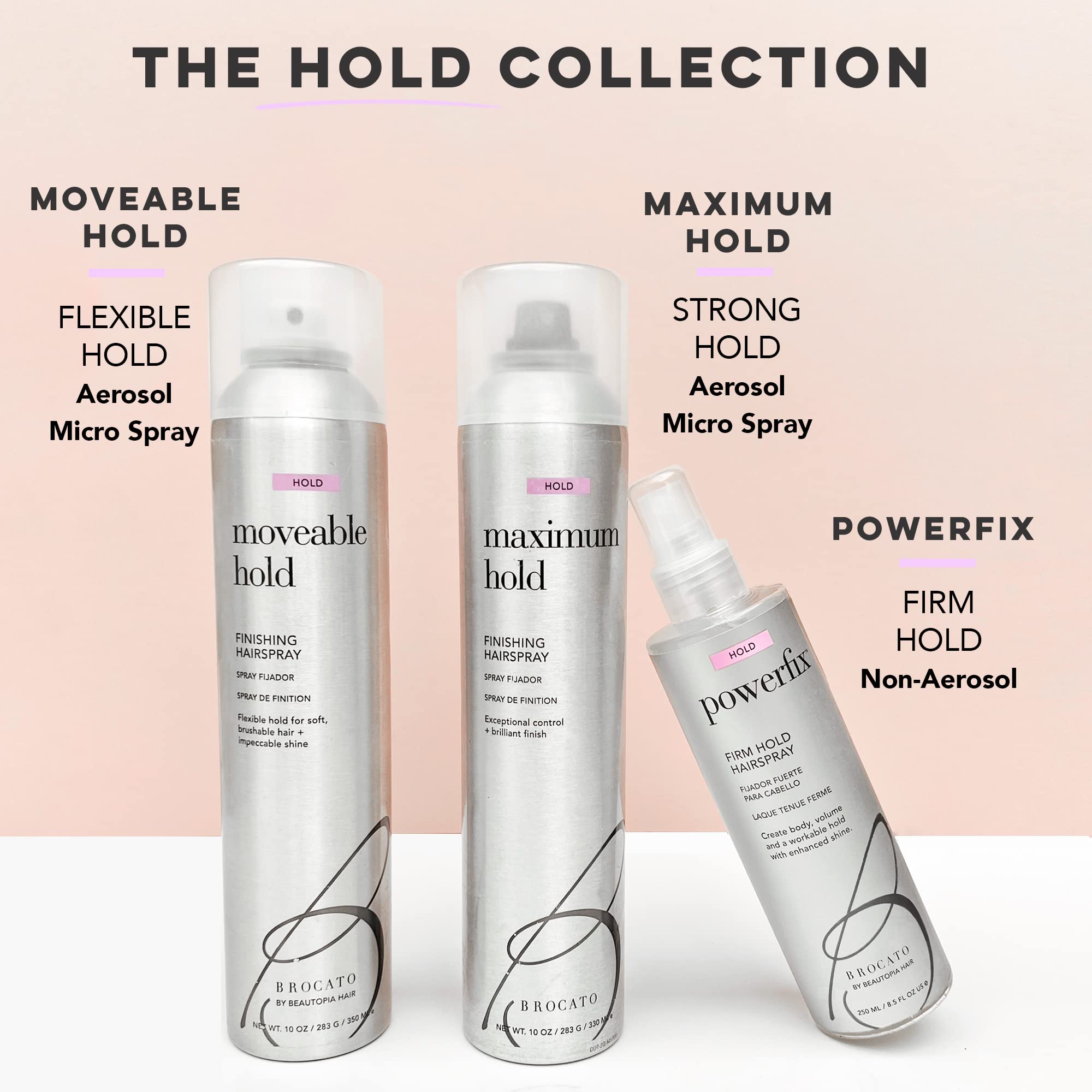 BROCATO Powerfix Firm Holding Spray 8.5 oz