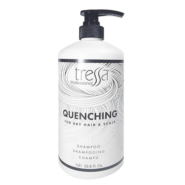 Tressa Professional Quenching Color Safe Formula, Removes Dulling Deposits & Product Build Up, Brightens Dry, Highlighted, Bleached & Dry Hair. For All Hair Type, 33.8 Fl Oz SHAMPOO