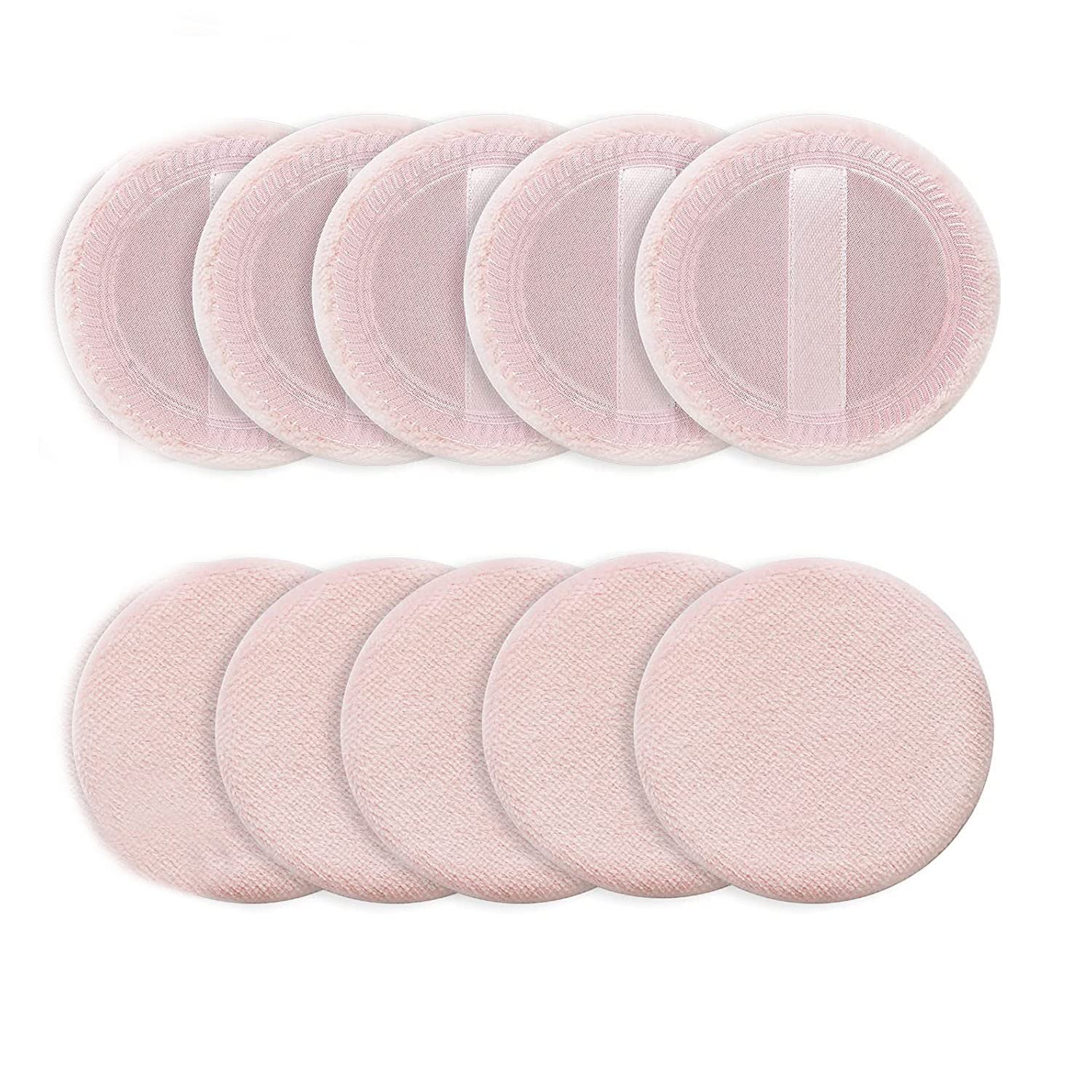 Anleolife 10Pcs/Lot New Facial Face Sponge Makeup Cosmetic Powder Puff (5bag/lot,2pcs/bag)