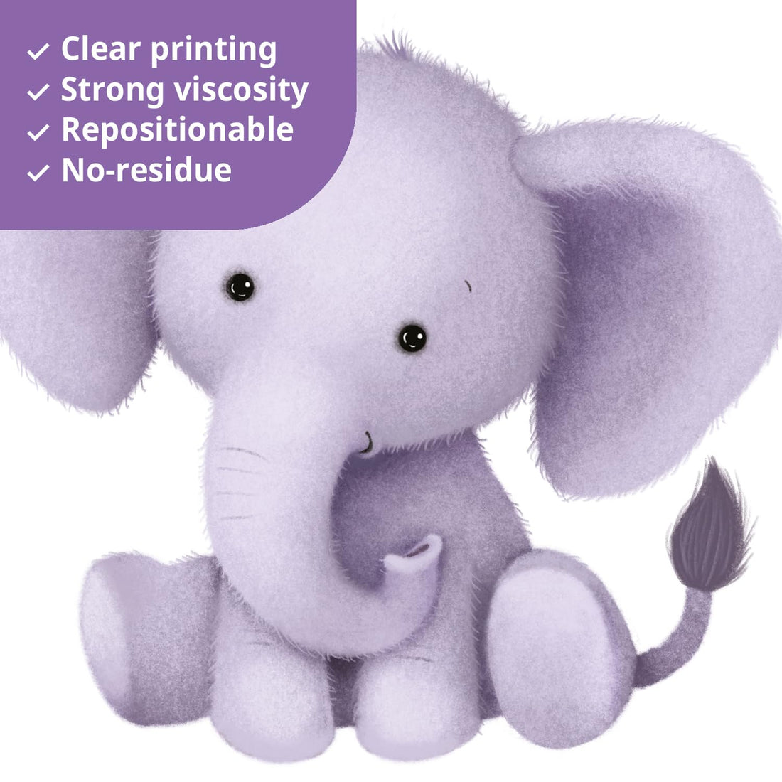 DECOWALL SG3-2318 Baby Animals on Rainbow Wall Stickers Decals Art décor Kids Living Nursery Removable Room Safari Jungle Girls Boys