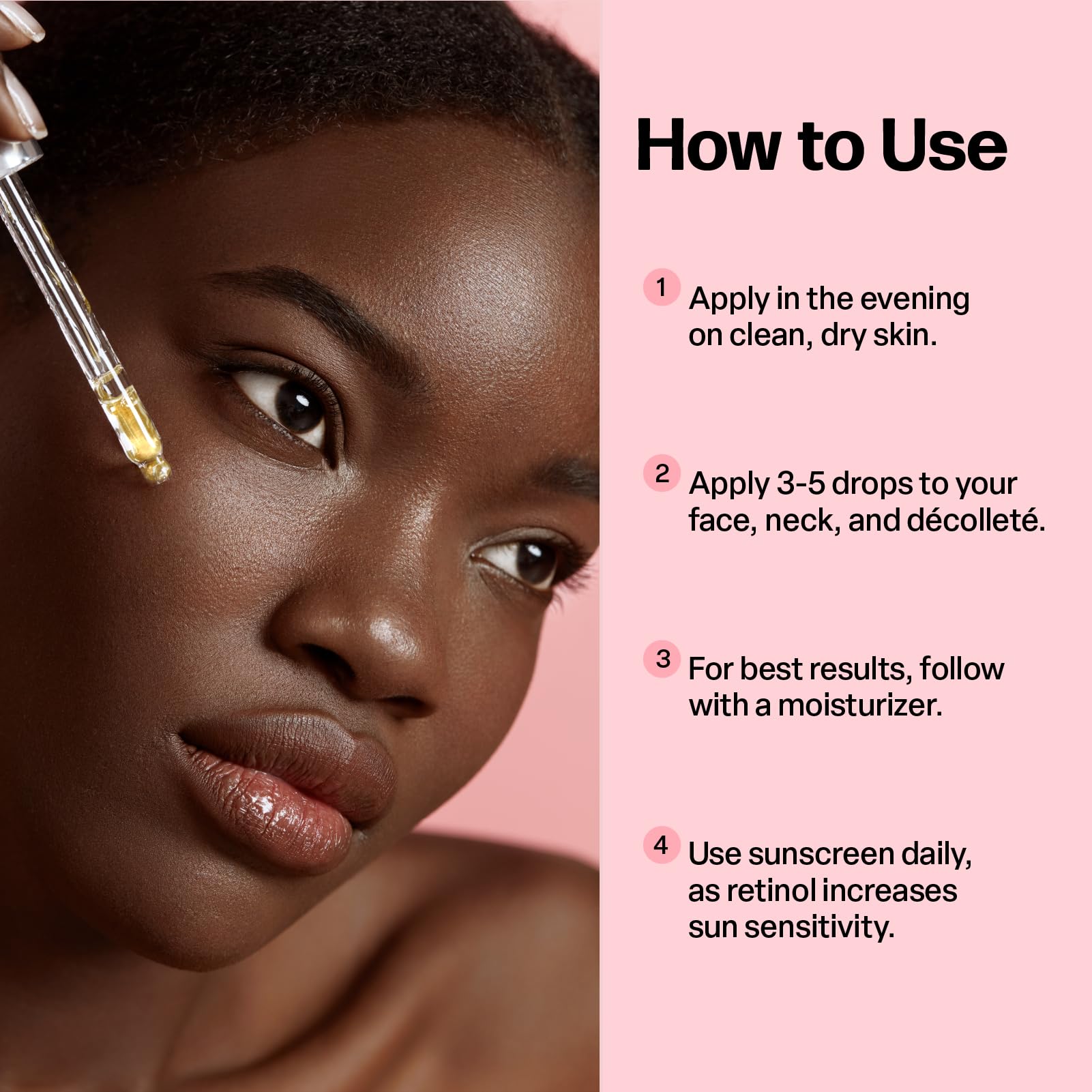 Cariposa Beauty Skin Renewing Retinol Serum for Face Anti Aging & Pore Refining - Firming Serum for Fine Lines - Resurfacing Retinol Serum for Acne Marks - Retinol for Beginners Mild Formula 0.1%