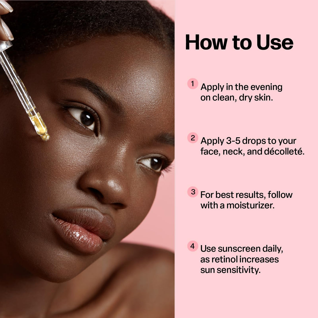 Cariposa Beauty Skin Renewing Retinol Serum for Face Anti Aging & Pore Refining - Firming Serum for Fine Lines - Resurfacing Retinol Serum for Acne Marks - Retinol for Beginners Mild Formula 0.1%