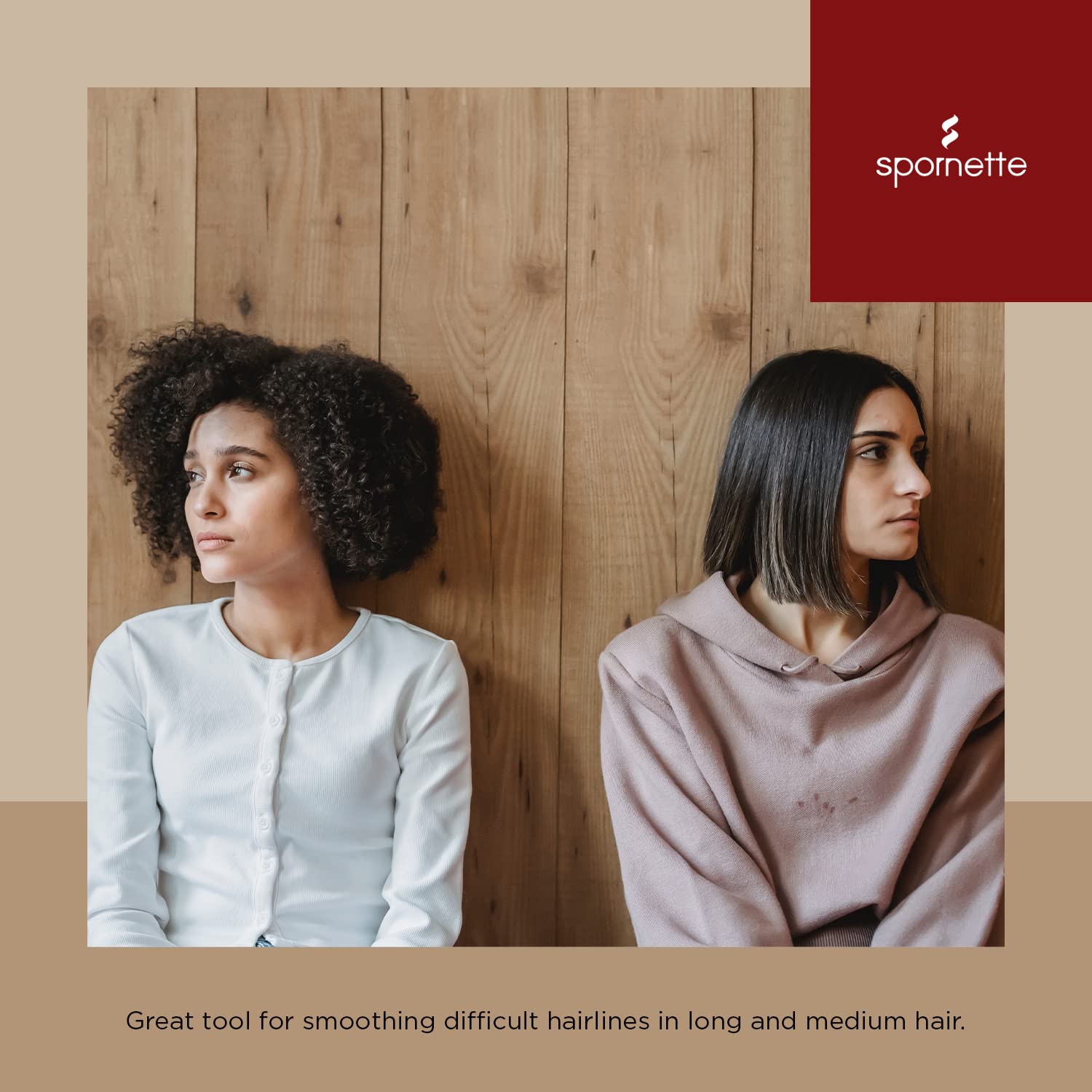 Spornette Mini Round Nylon Brush