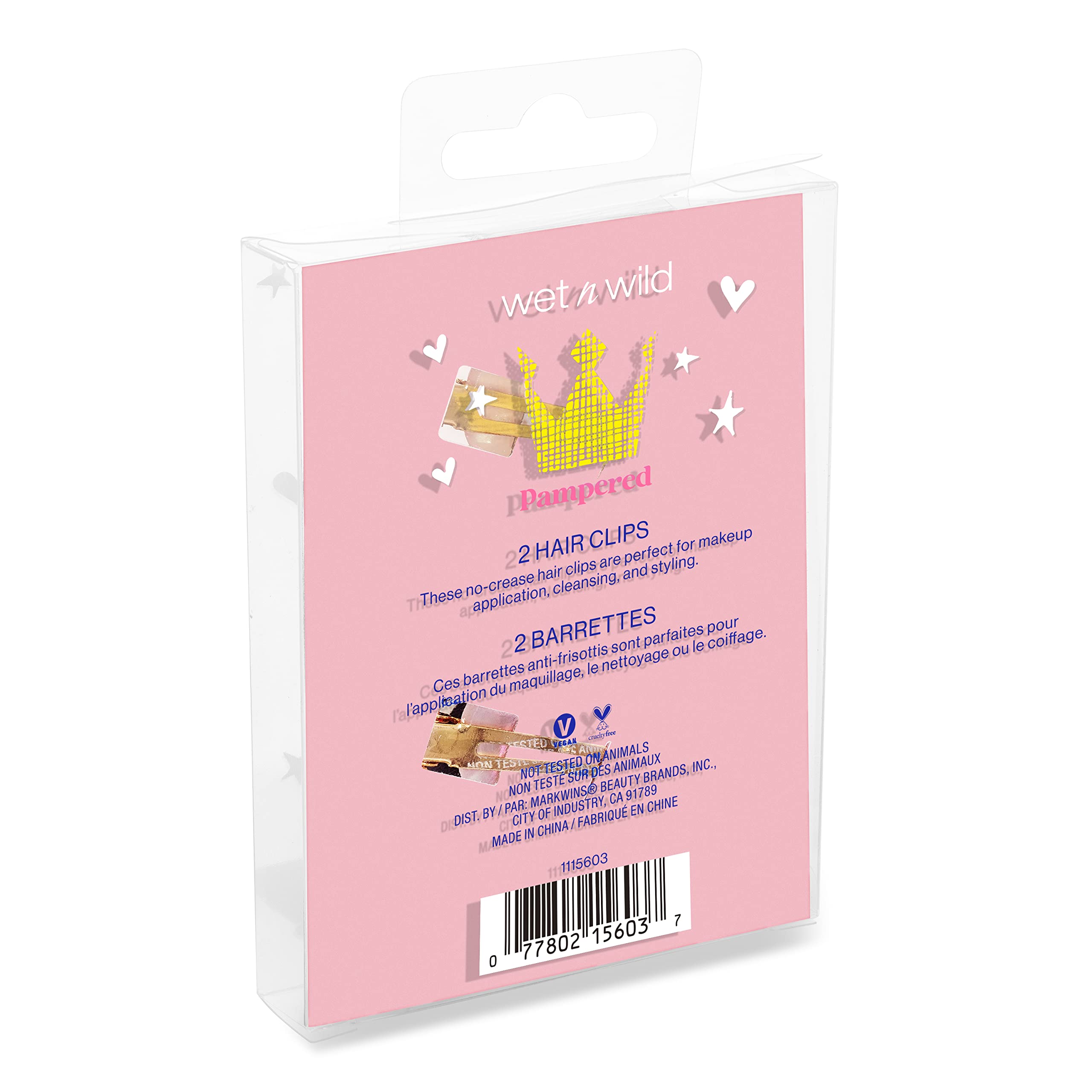 wet n wild Pampered 2 Hair Clips