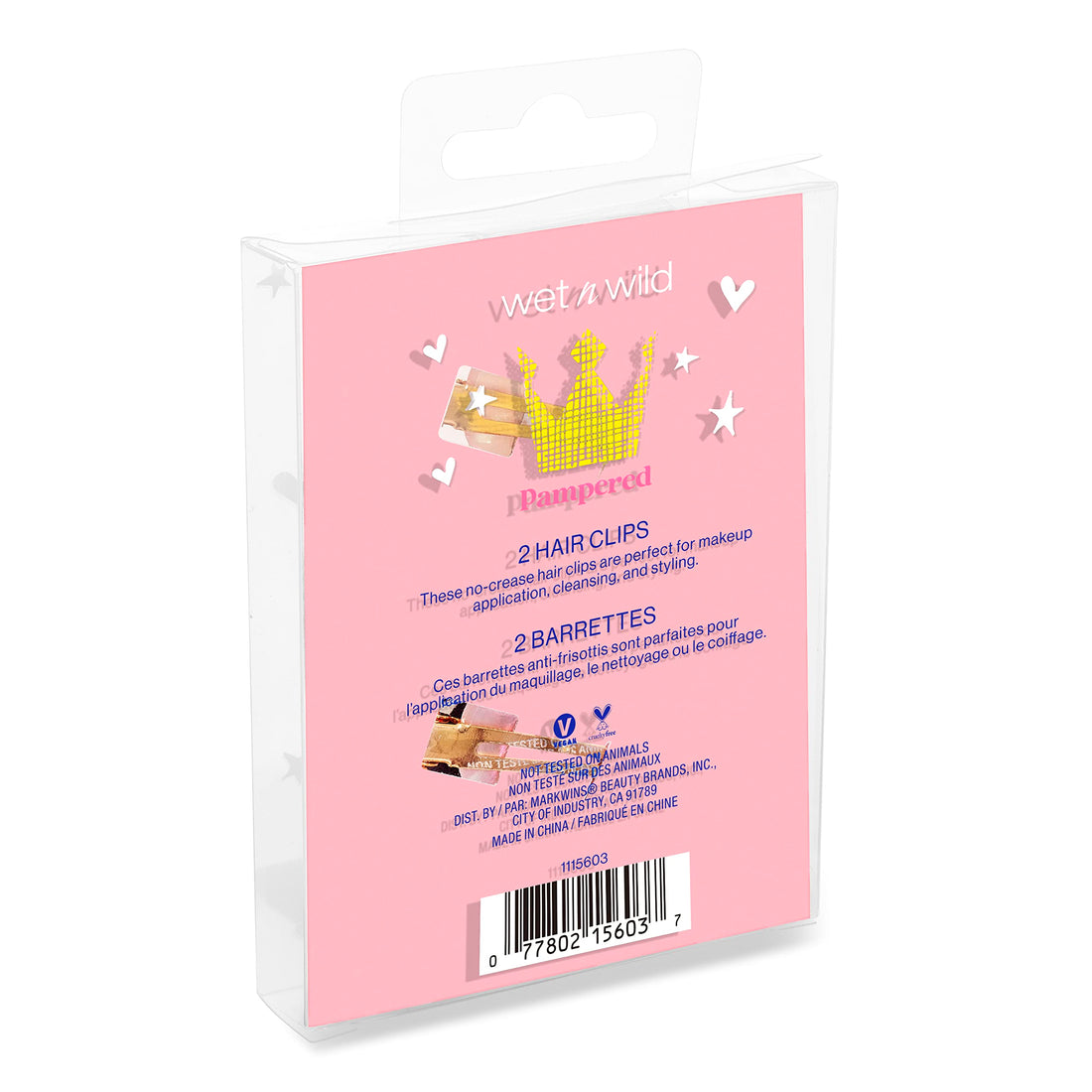 wet n wild Pampered 2 Hair Clips
