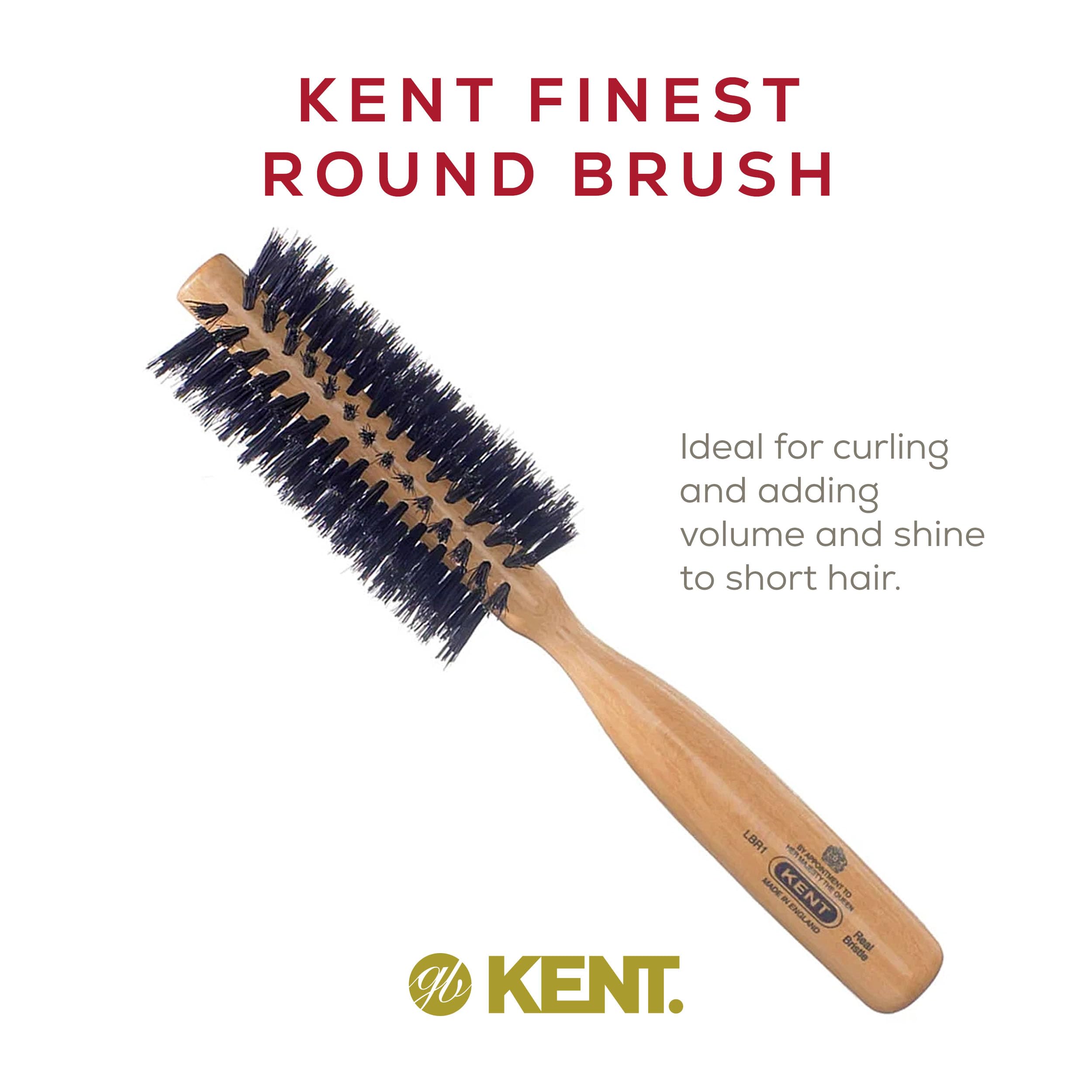 Kent Brushes 45mm Beech Wood Hairbrush, LBR1, 6 Ounce