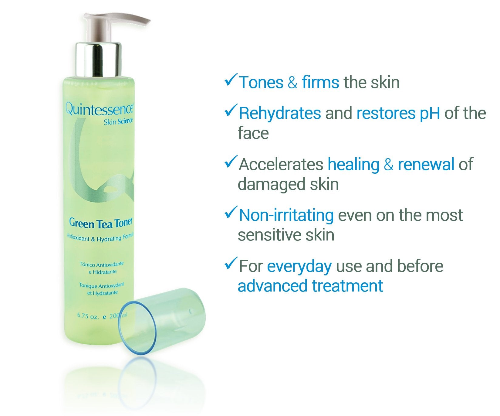 Quintessence Green Tea Toner 6.75oz
