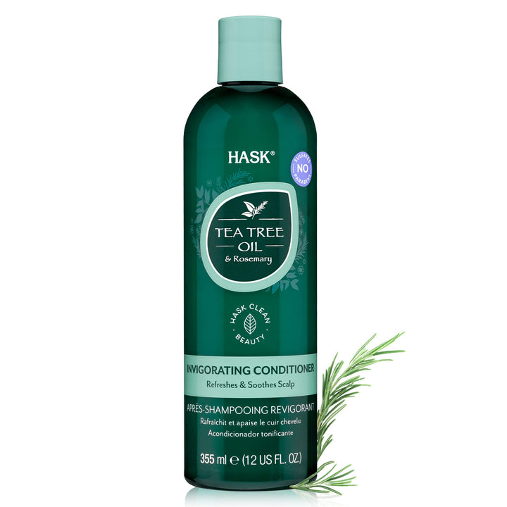 Hask Tea Tree & Rosemary Oil Scalp Care Conditioner - 12 fl oz