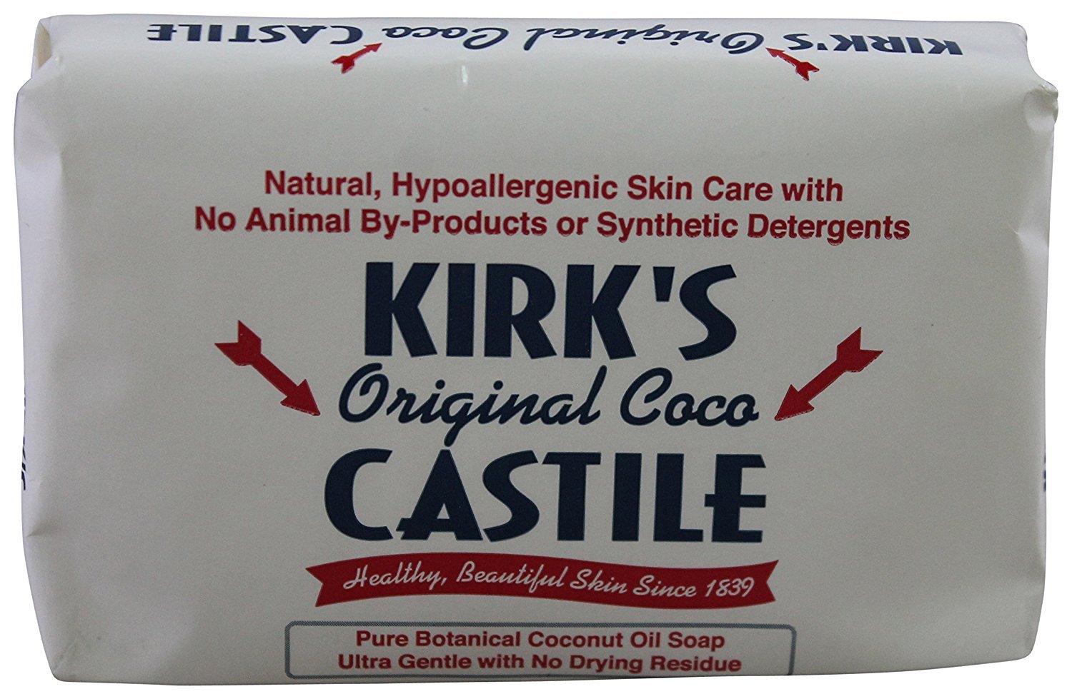 Kirk's Original Coco Castile Soap 4 Ounces (12 Pack)