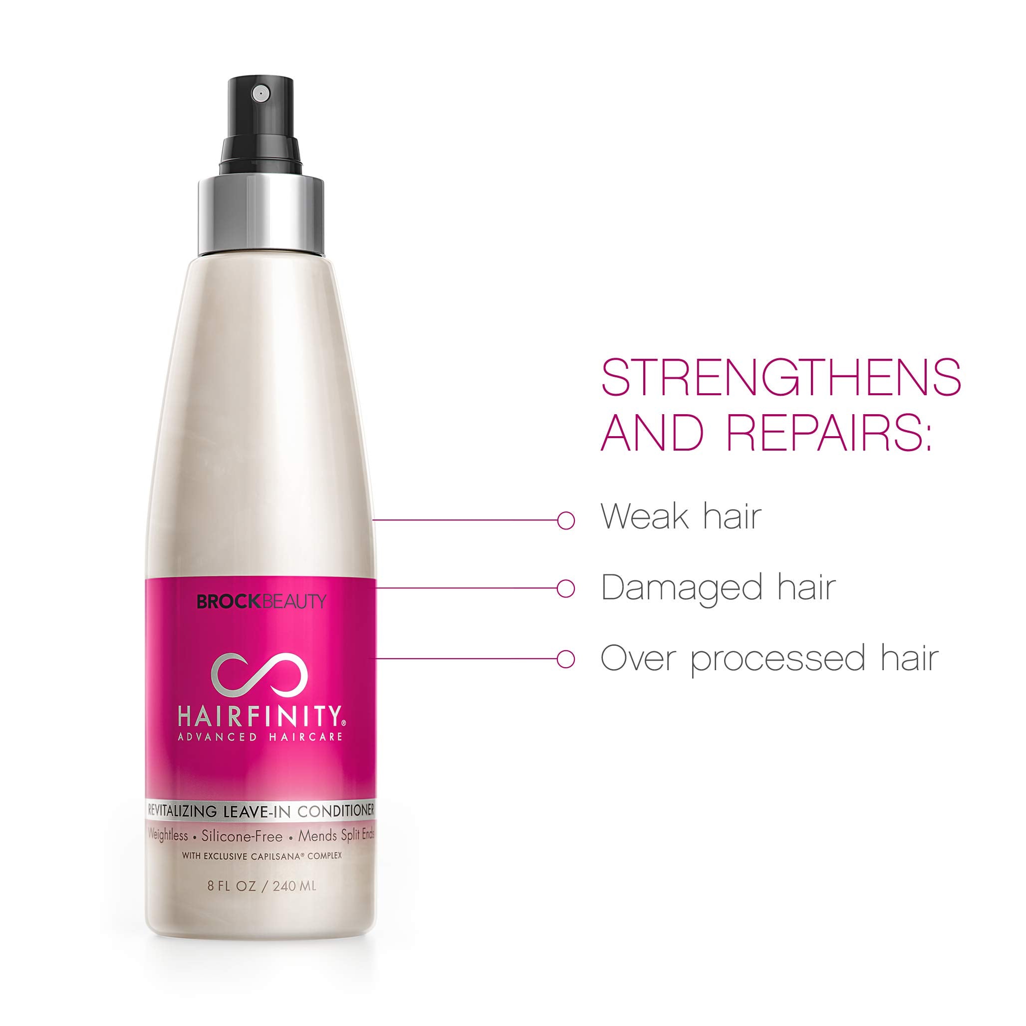 Hairfinity Revitalizing Leave-In Conditioner 8 oz